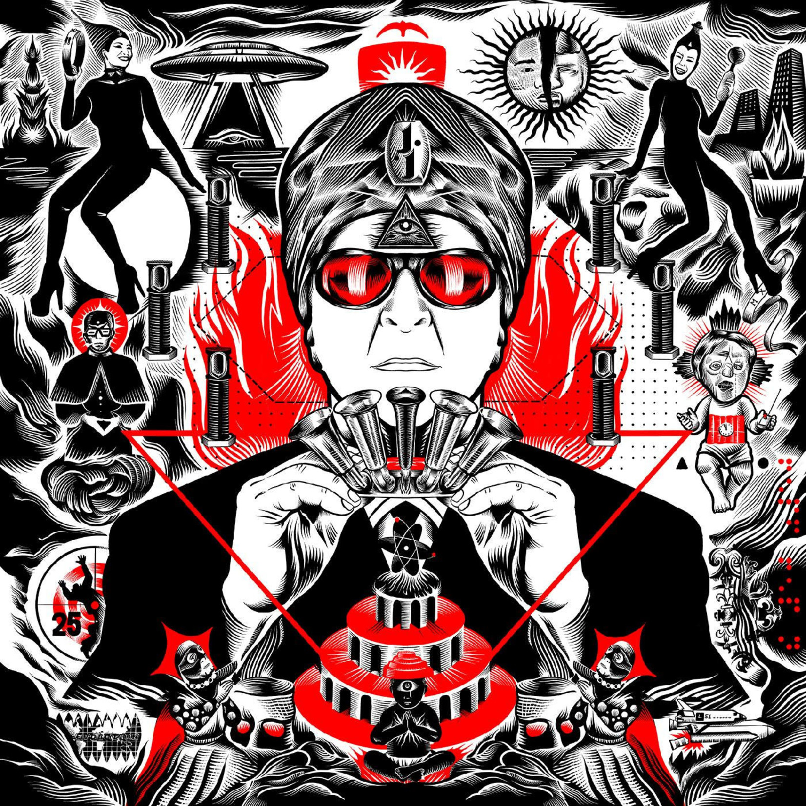 Real Gone Devo's Gerald V. Casale - Jihad Jerry & The Evildoers (LP) [Red]