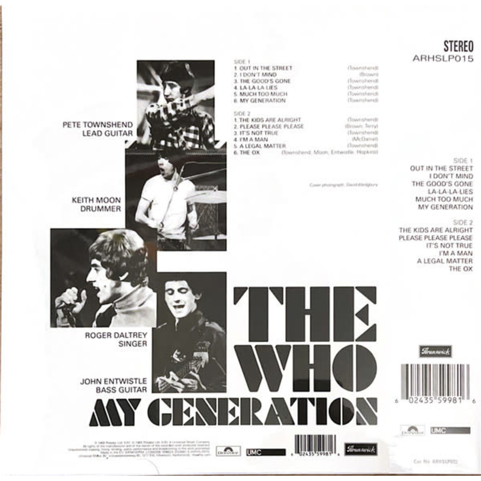 Geffen Who - My Generation (LP) [45RPM]