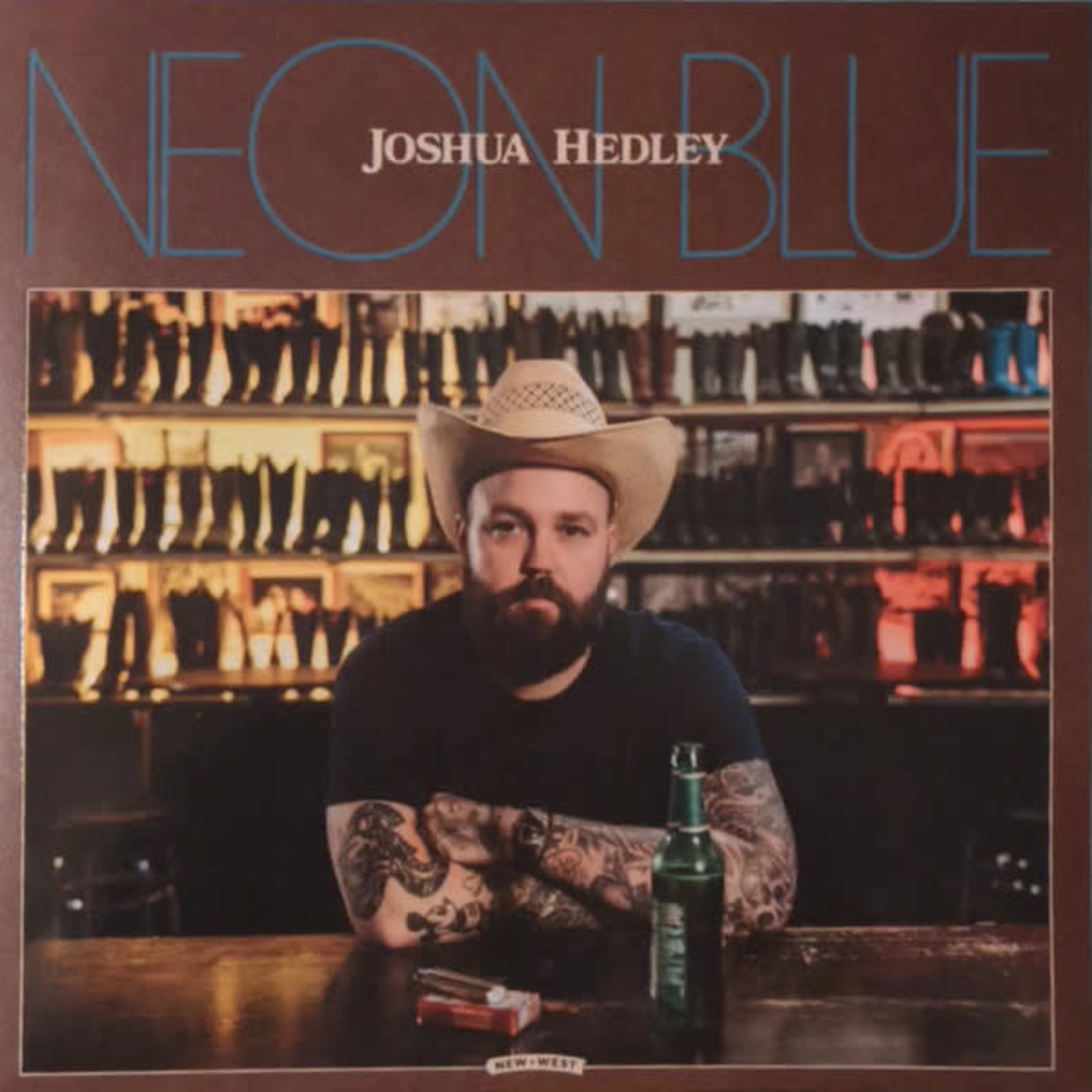 New West Joshua Hedley - Neon Blue (LP) [Clear]