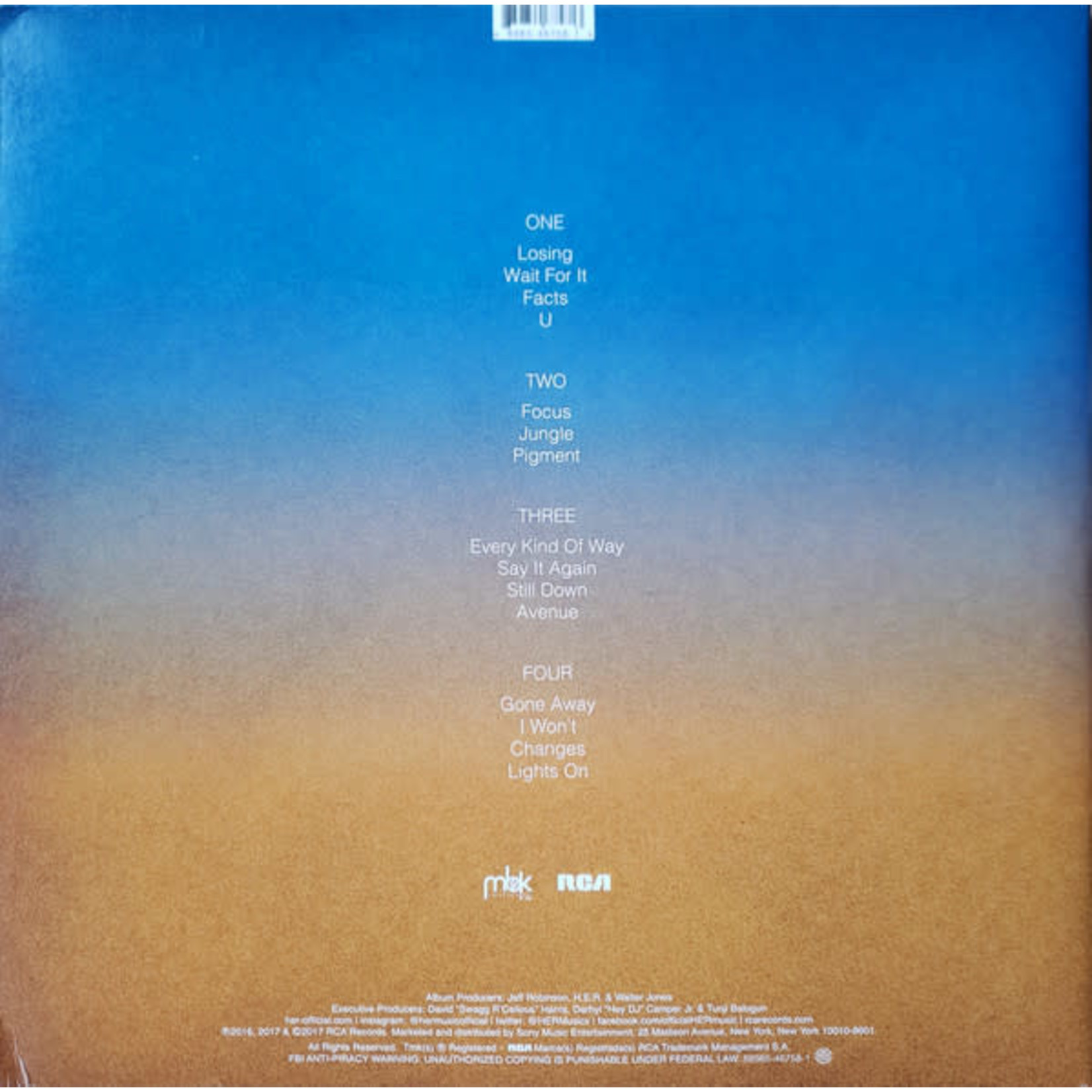 RCA HER - HER (2LP)