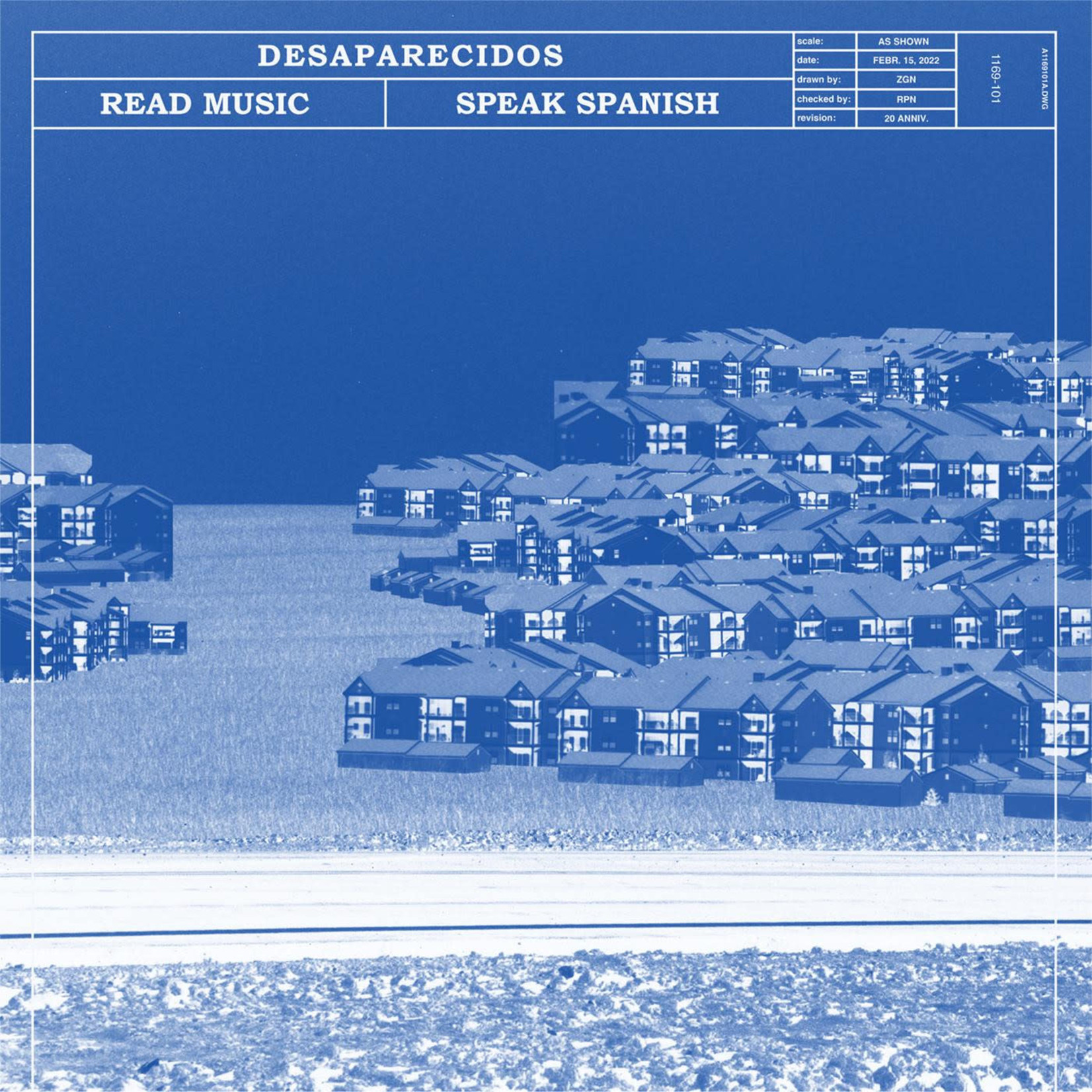 Saddle Creek Desaparecidos - Read Music/Speak Spanish (LP) [Blue]