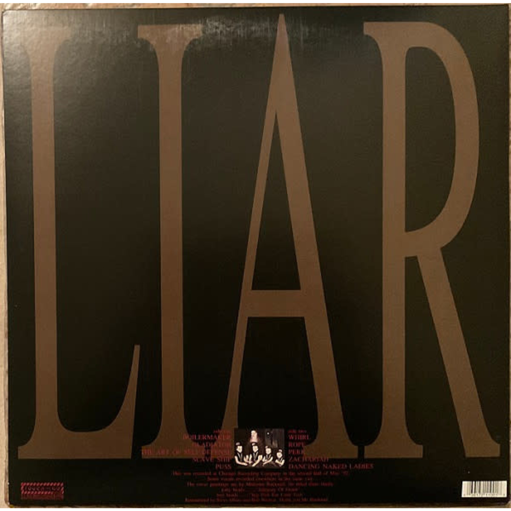 Touch and Go Jesus Lizard - Liar (LP)