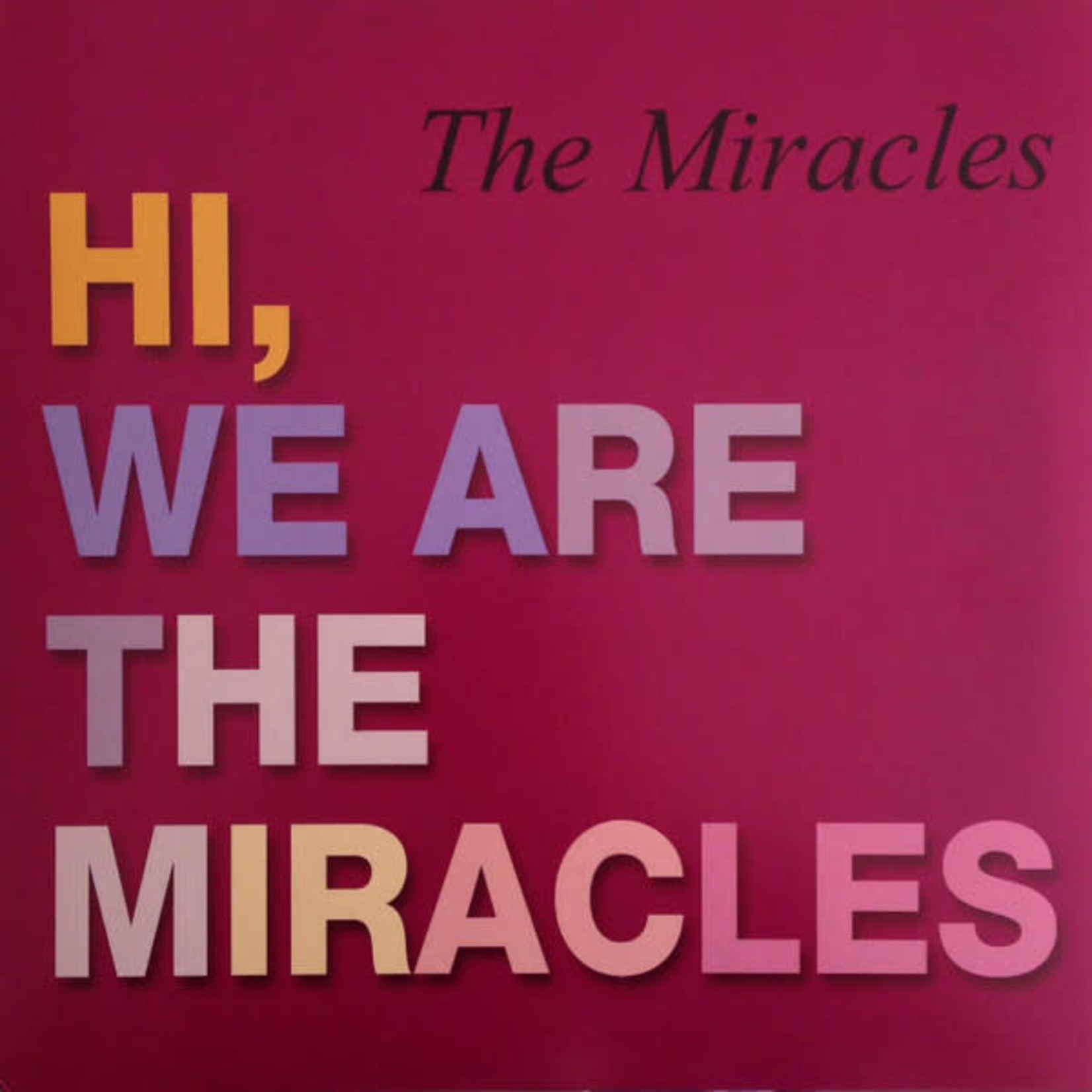Miracles - Hi We're The Miracles (LP)