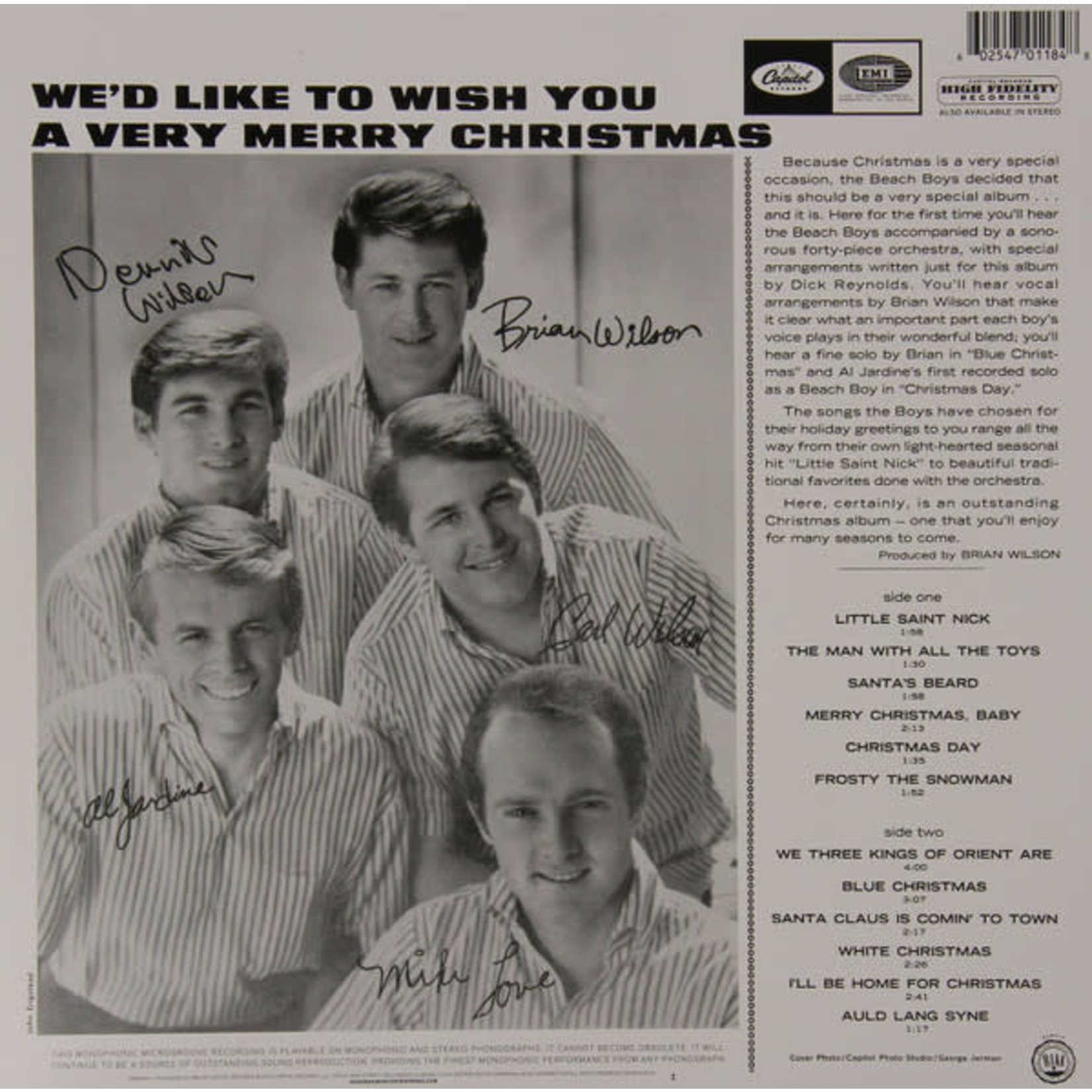 Capitol Beach Boys - The Beach Boys' Christmas Album (LP)