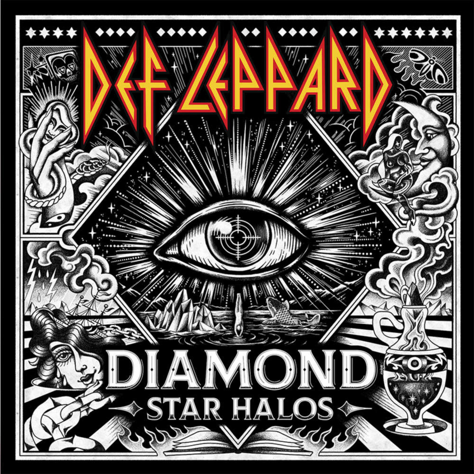 Mercury Def Leppard - Diamond Star Halos (2LP) [Clear]
