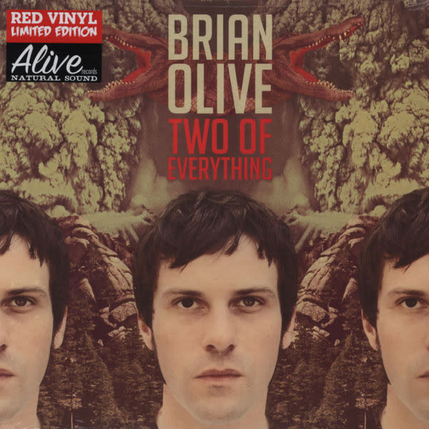 Alive Brian Olive - Two of Everything (LP) [Red] {NM/NM}