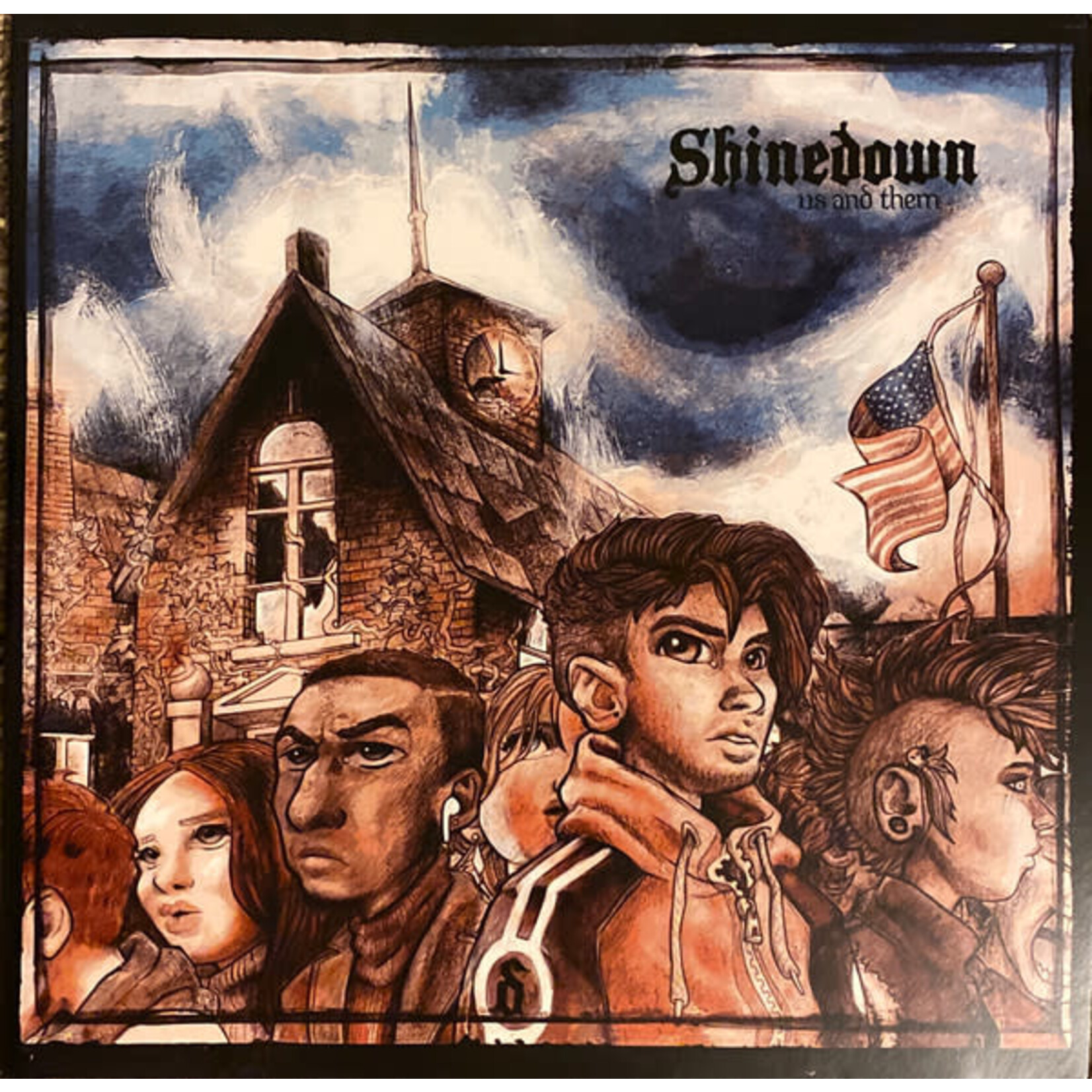Atlantic Shinedown - Us And Them (2LP) [Clear Purple]