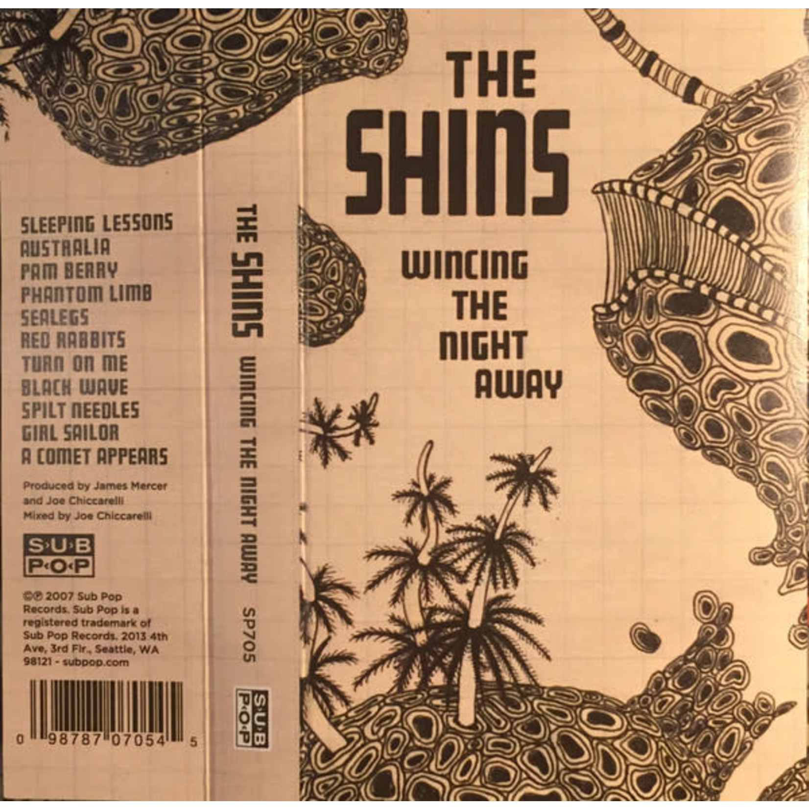 Sub Pop Shins - Wincing the Night Away (Tape)