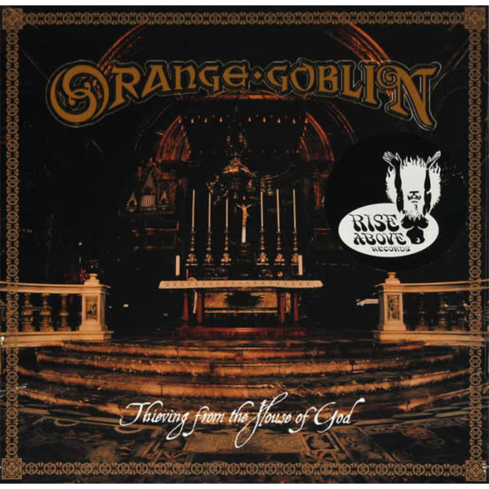Rise Above Orange Goblin - Thieving From The House of God (LP) [White]