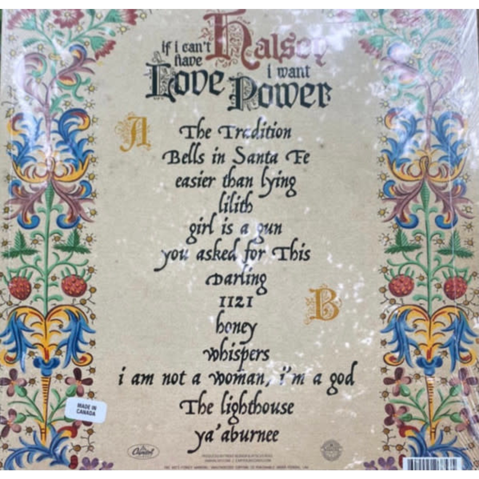 Capitol Halsey - If I Can't Have Love, I Want Power (LP) [Olive Green Tour Edition]