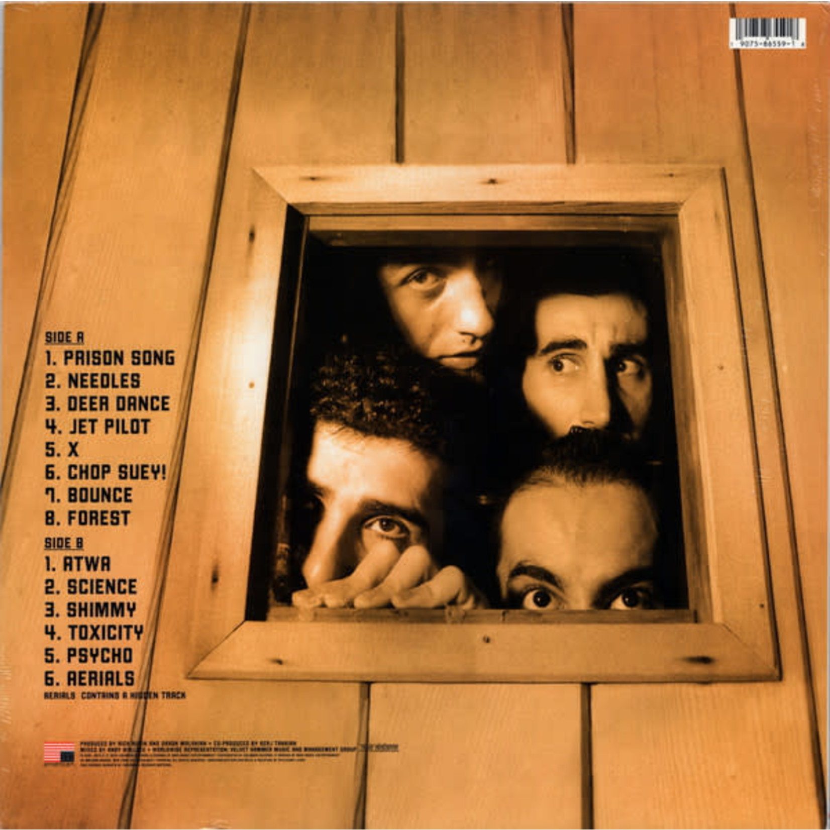 American System of a Down - Toxicity (LP)