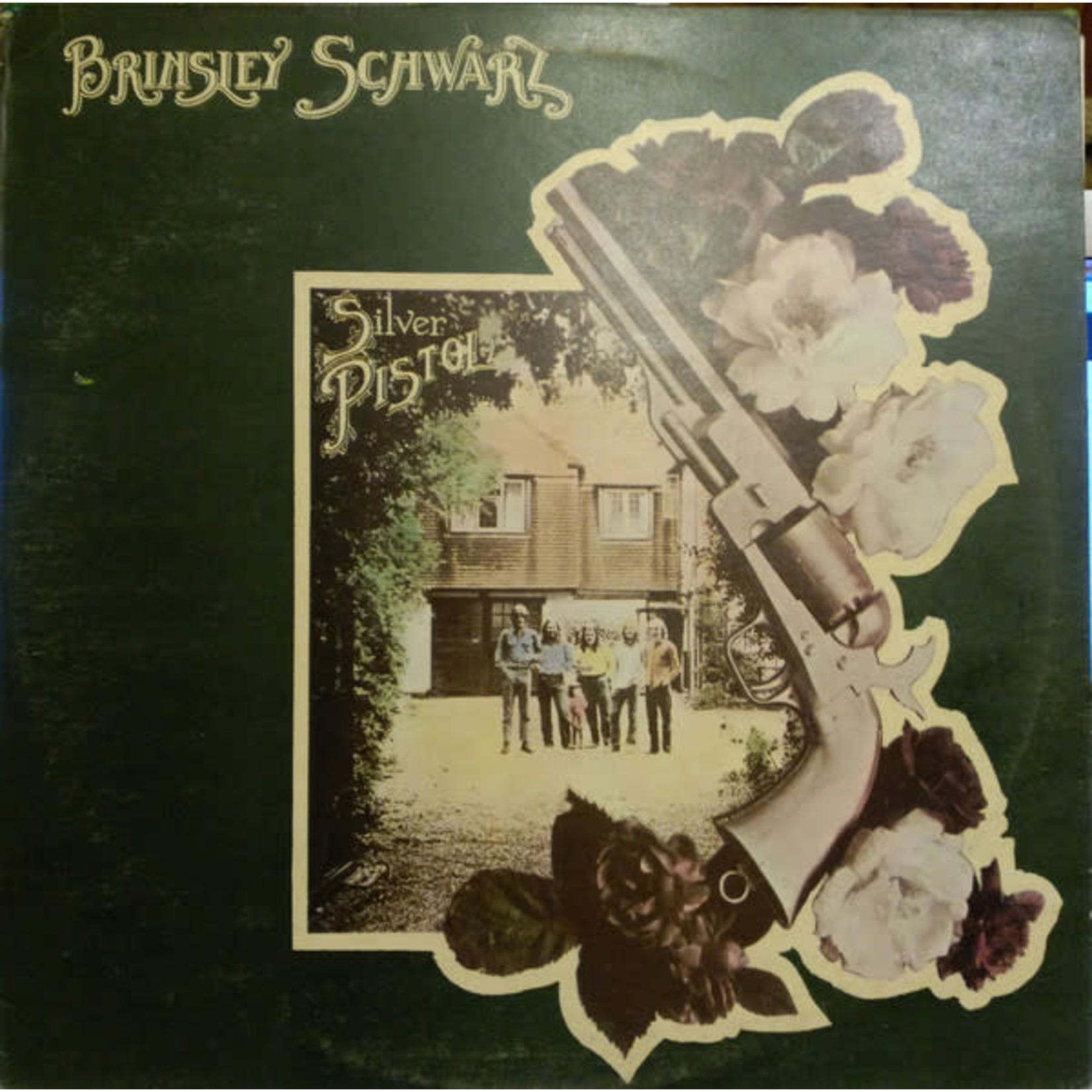 United Artists Brinsley Schwarz - Silver Pistol (LP) {VG/P}