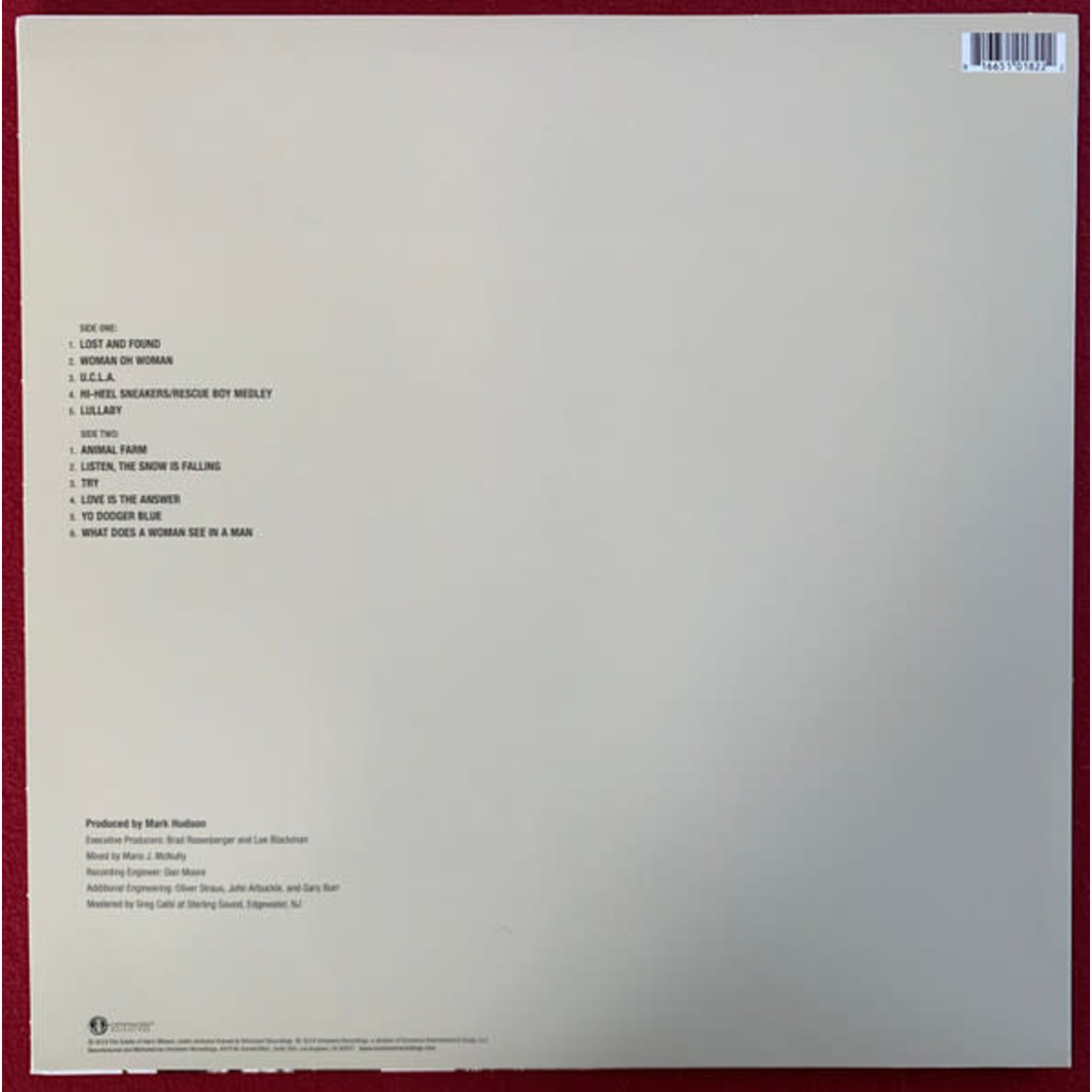 Omnivore Harry Nilsson - Losst And Founnd (LP) [White]