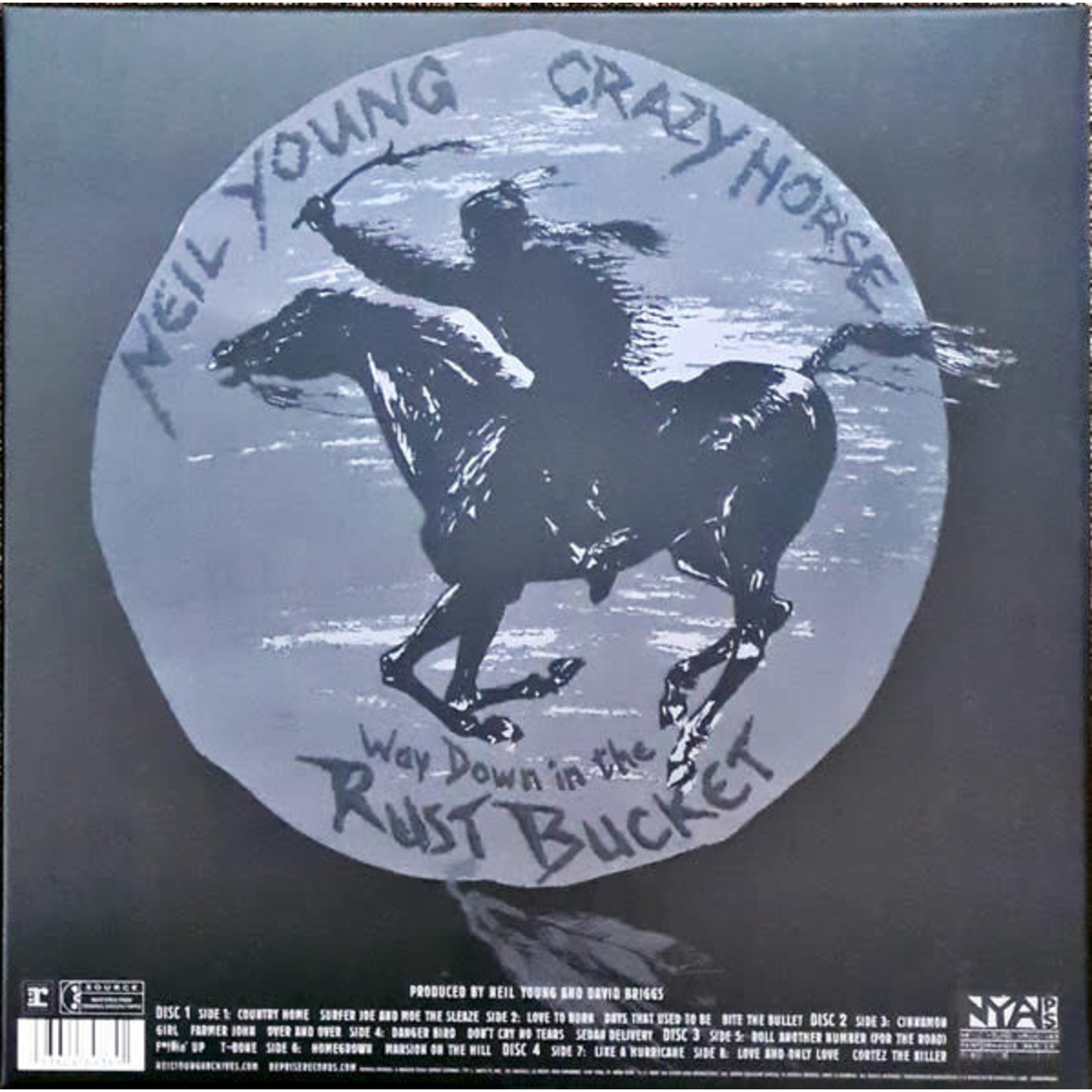 Reprise Neil Young & Crazy Horse - Way Down In The Rust Bucket (4LP)