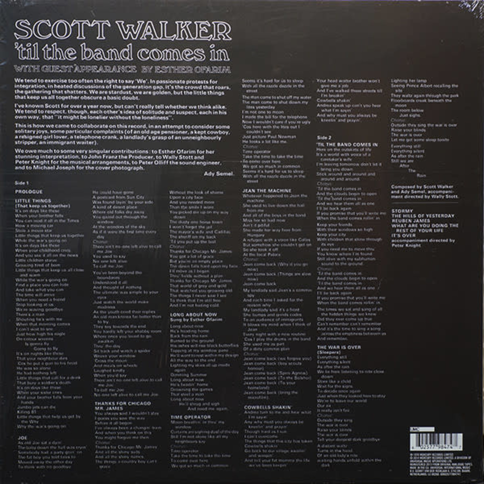 Universal Scott Walker - Til The Band Comes In (LP)