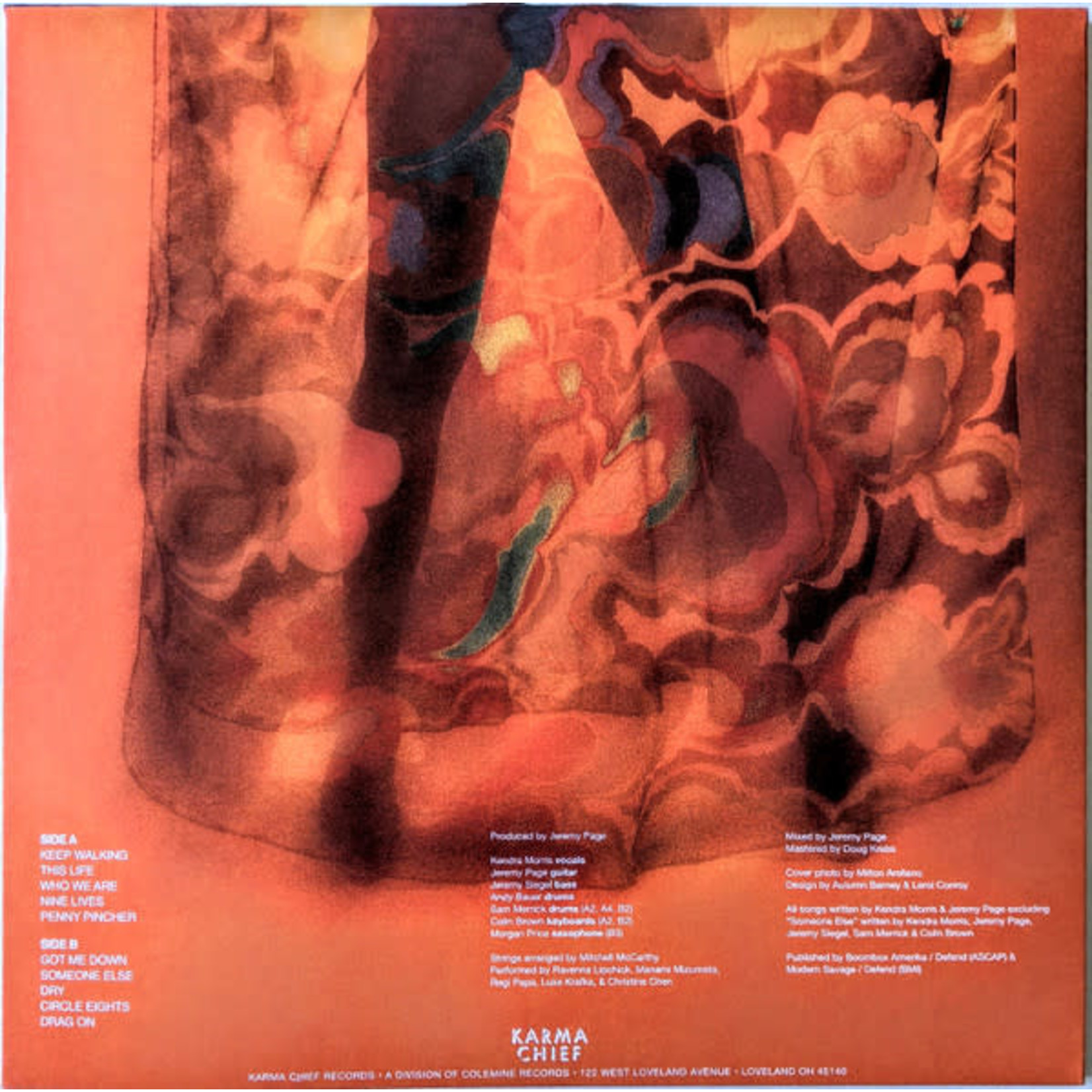 Colemine Kendra Morris - Nine Lives (LP) [SIGNED]