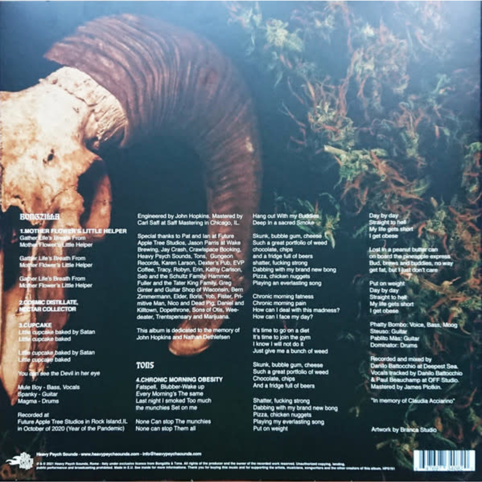 Heavy Psych Sounds Bongzilla & Tons - Doom Sessions Vol. 4 (LP)