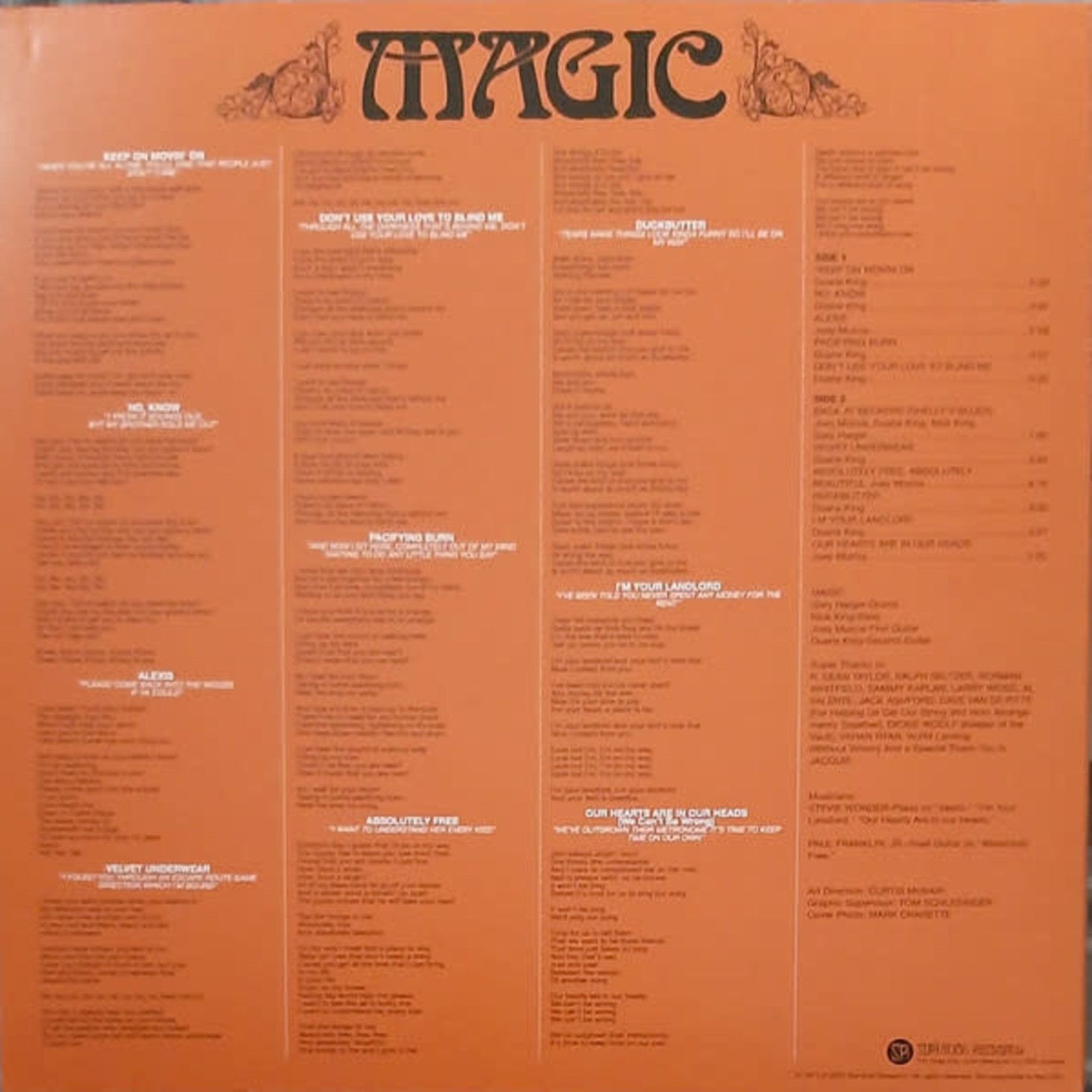 Survival Research Magic - Magic (LP)