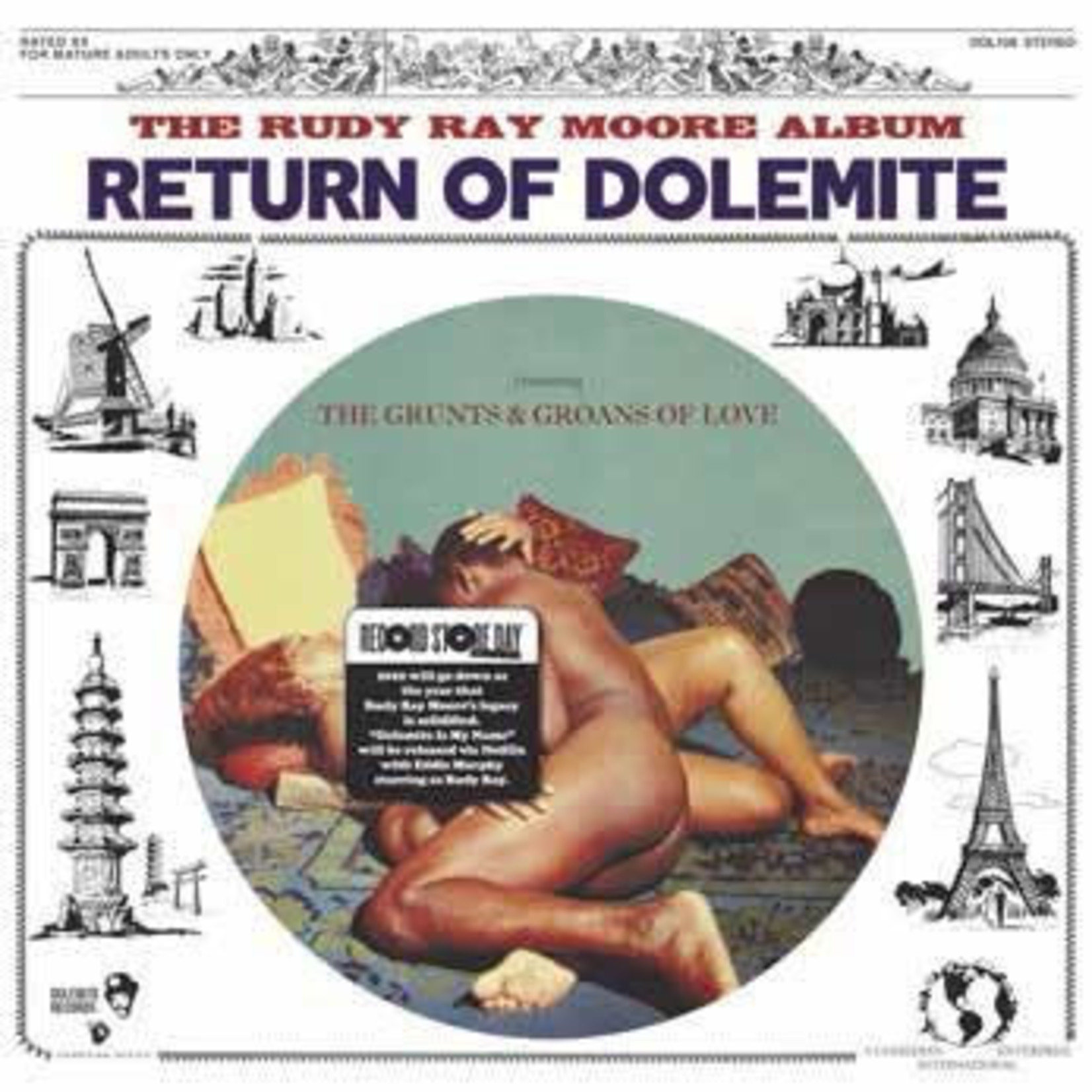 Record Store Day 2008-2025 Rudy Ray Moore - The Rudy Ray Moore Album / Return Of Dolemite: Superstar (LP) [Pic]