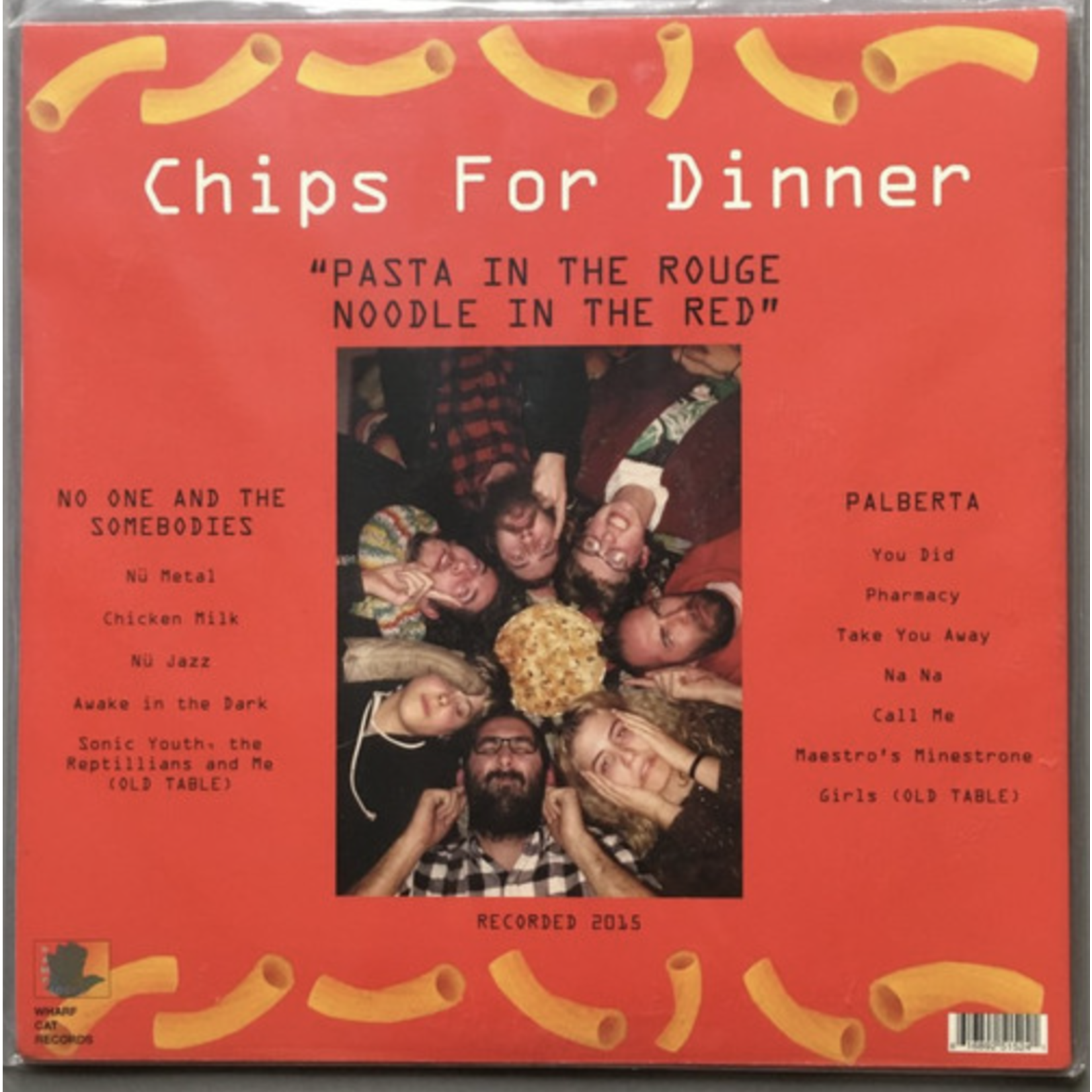 Wharf Cat Palberta & No One and the Somebodies - Chips for Dinner (LP)