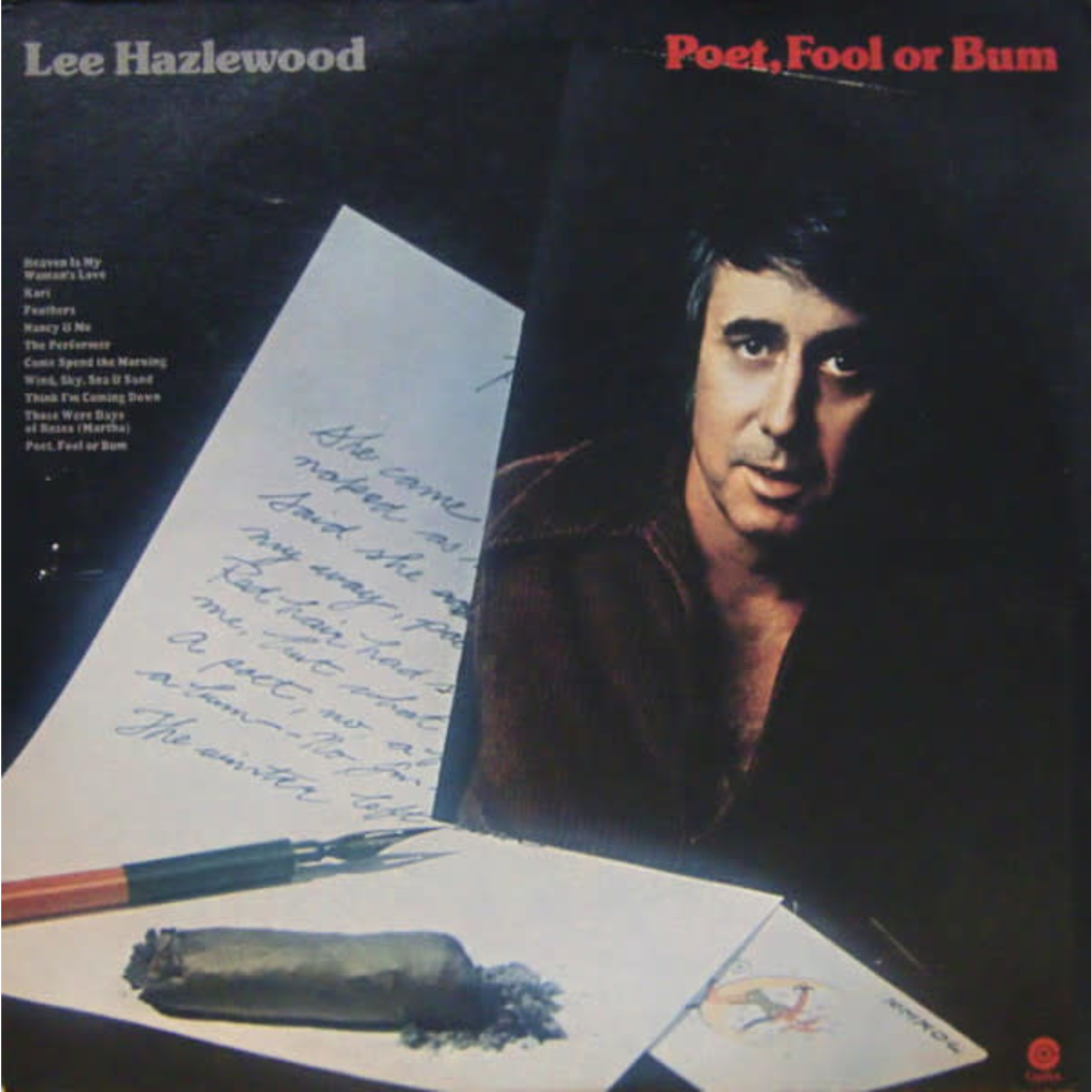 Capitol Lee Hazlewood - Poet, Fool or Bum (LP) {VG/G+}