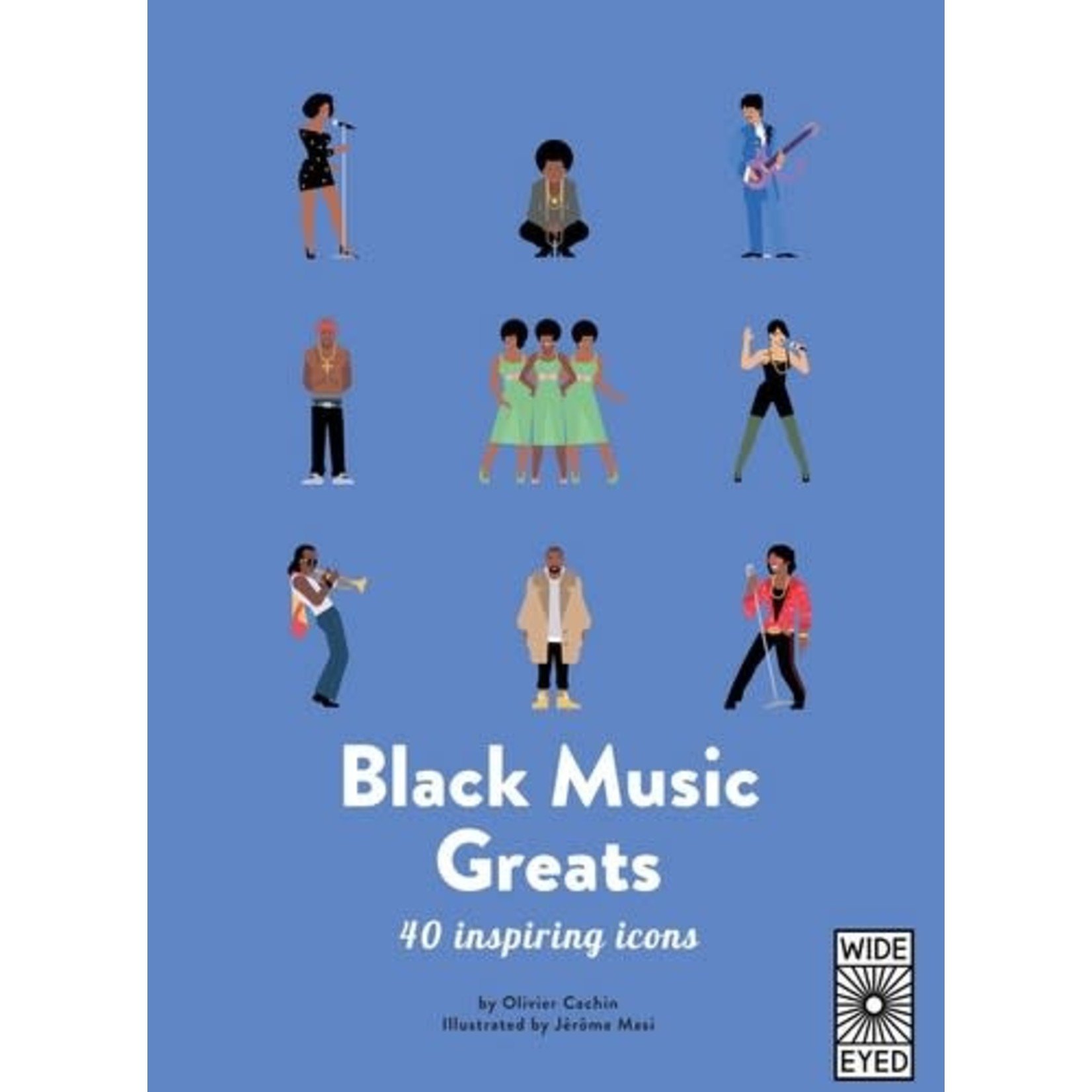 Black Music Greats: 40 Inspiring Icons (Book)