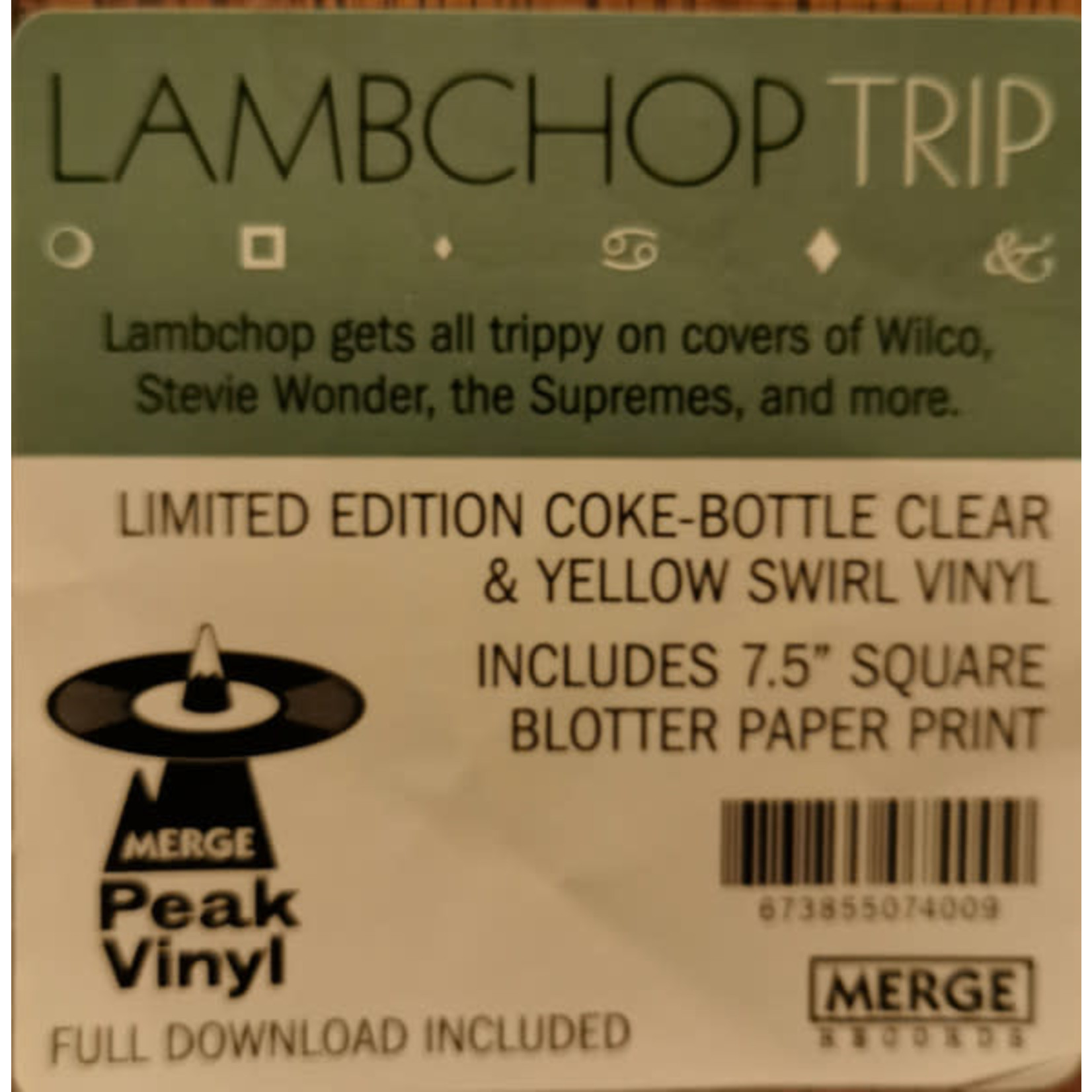 Merge Lambchop - Trip (LP) [Clear/Yellow]