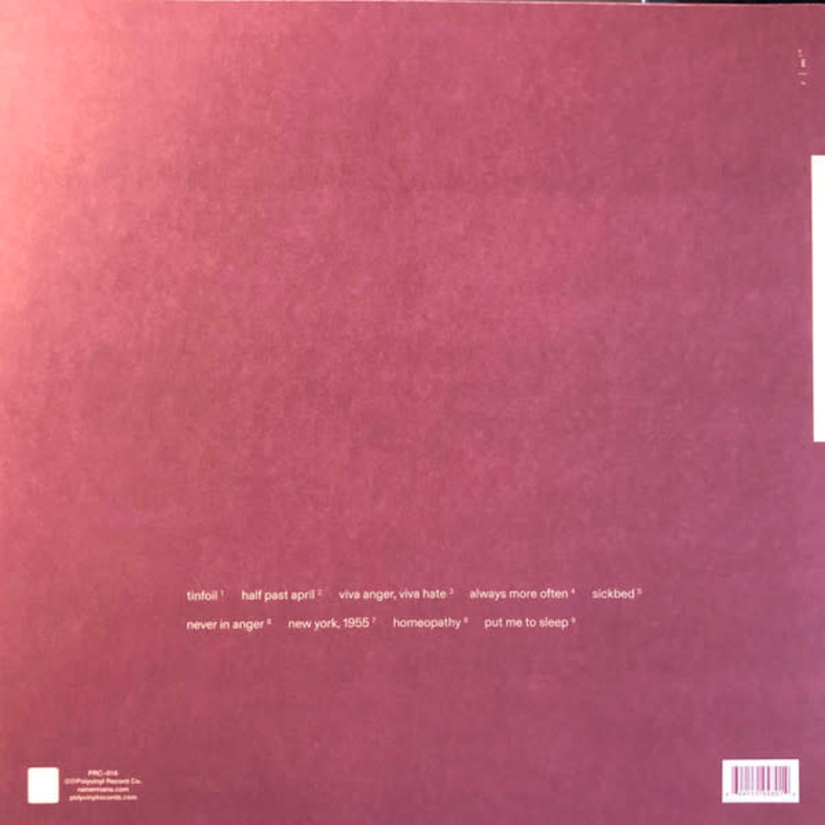 Polyvinyl Rainer Maria - Past Worn Searching (LP) [Maroon]