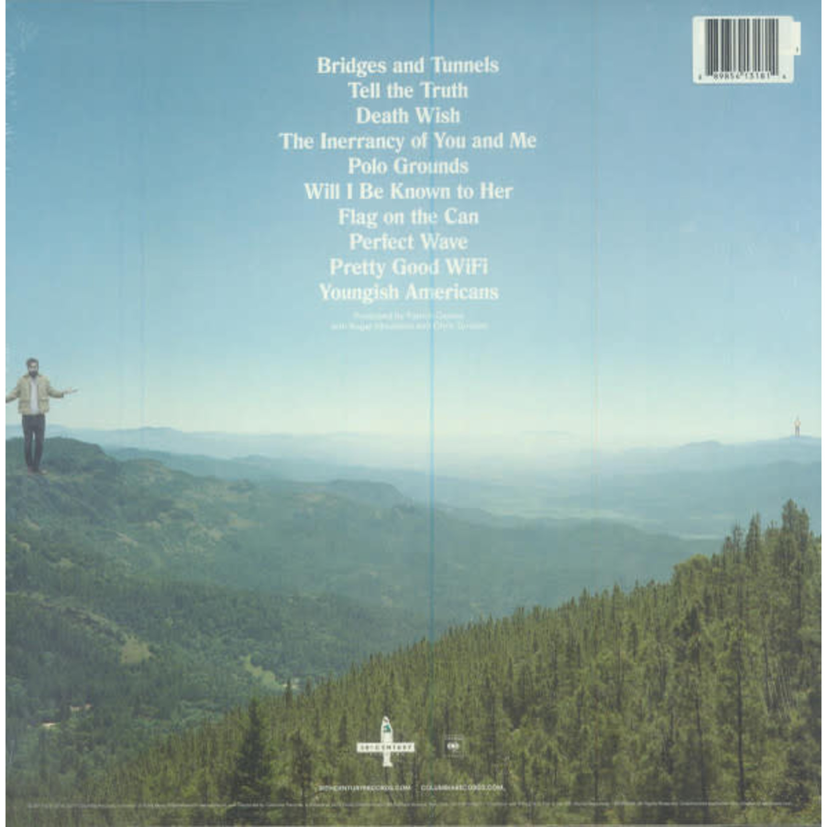 Dams of the West - Youngish American (LP) [Clear/White/Blue]