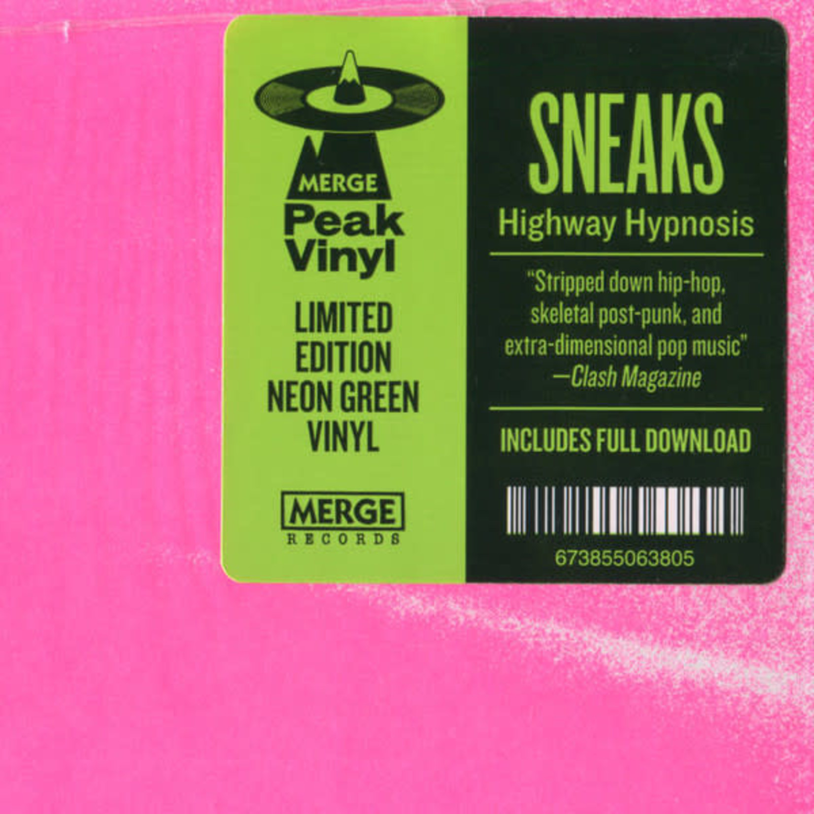 Merge Sneaks - Highway Hypnosis (LP) [Green]