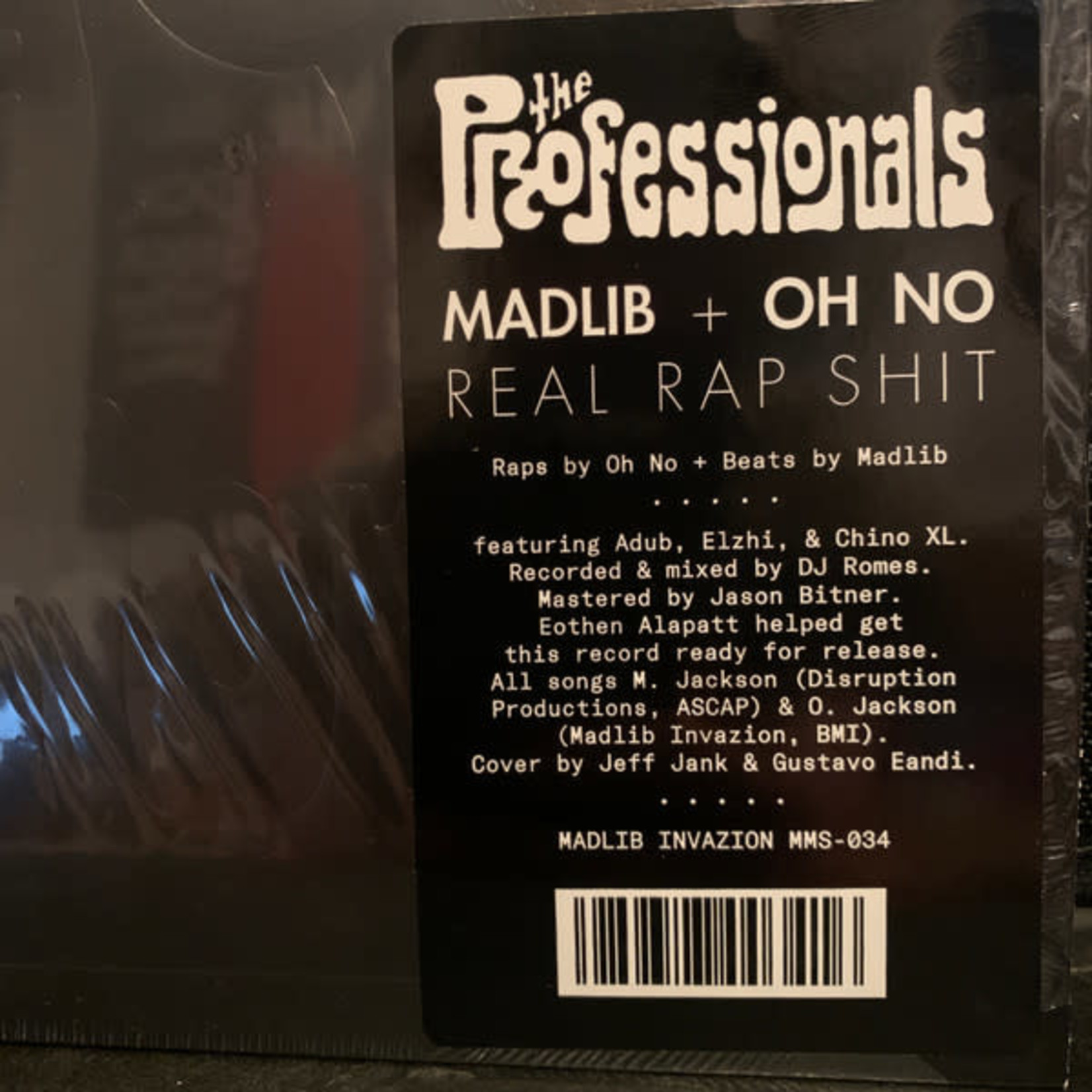 Madlib Invazion Professionals - The Professionals (LP)