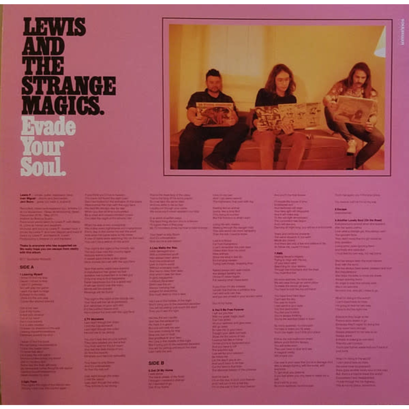 Lewis & The Strange Magics - Evade Your Soul (LP)
