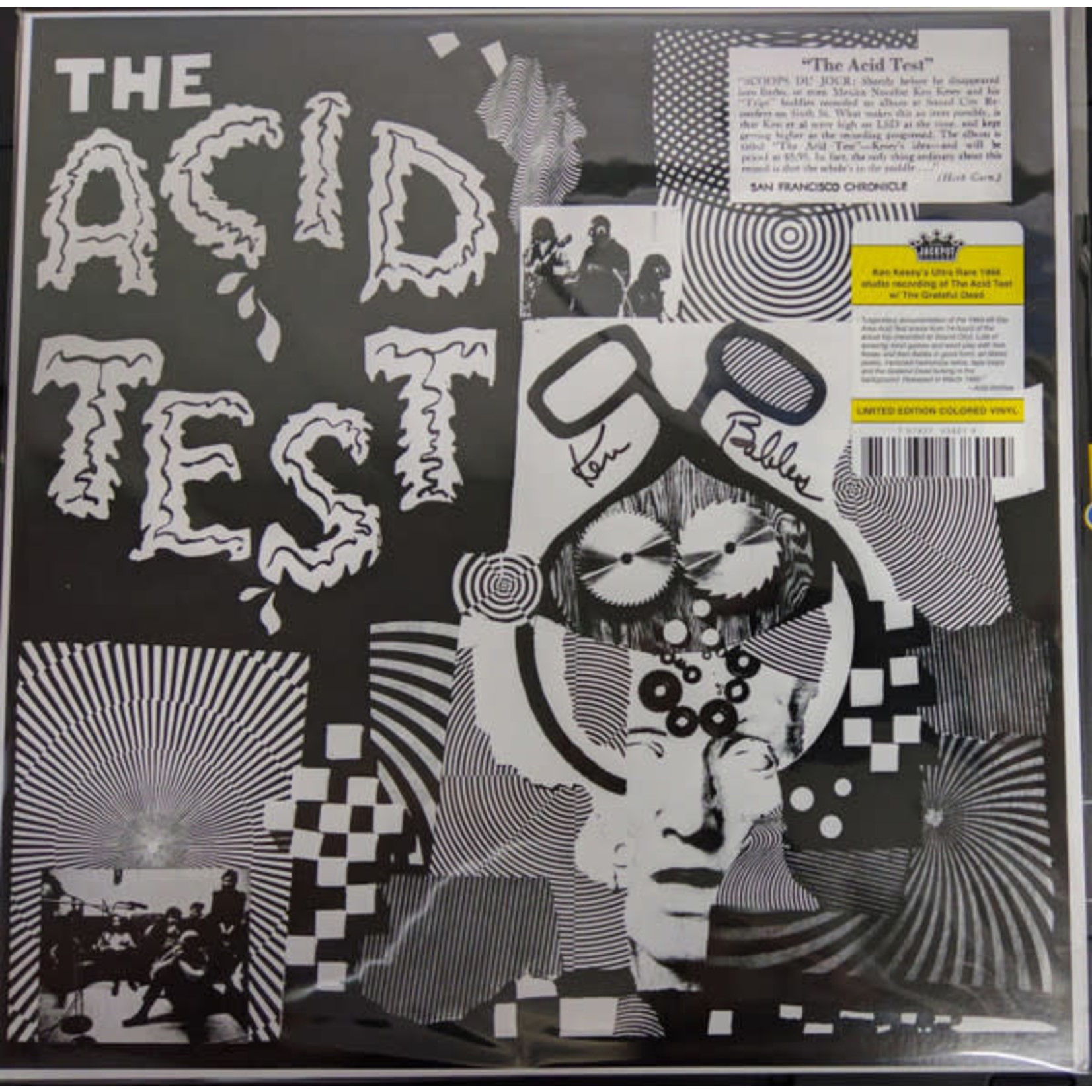 Jackpot Ken Kesey - The Acid Test (LP) [Yellow]