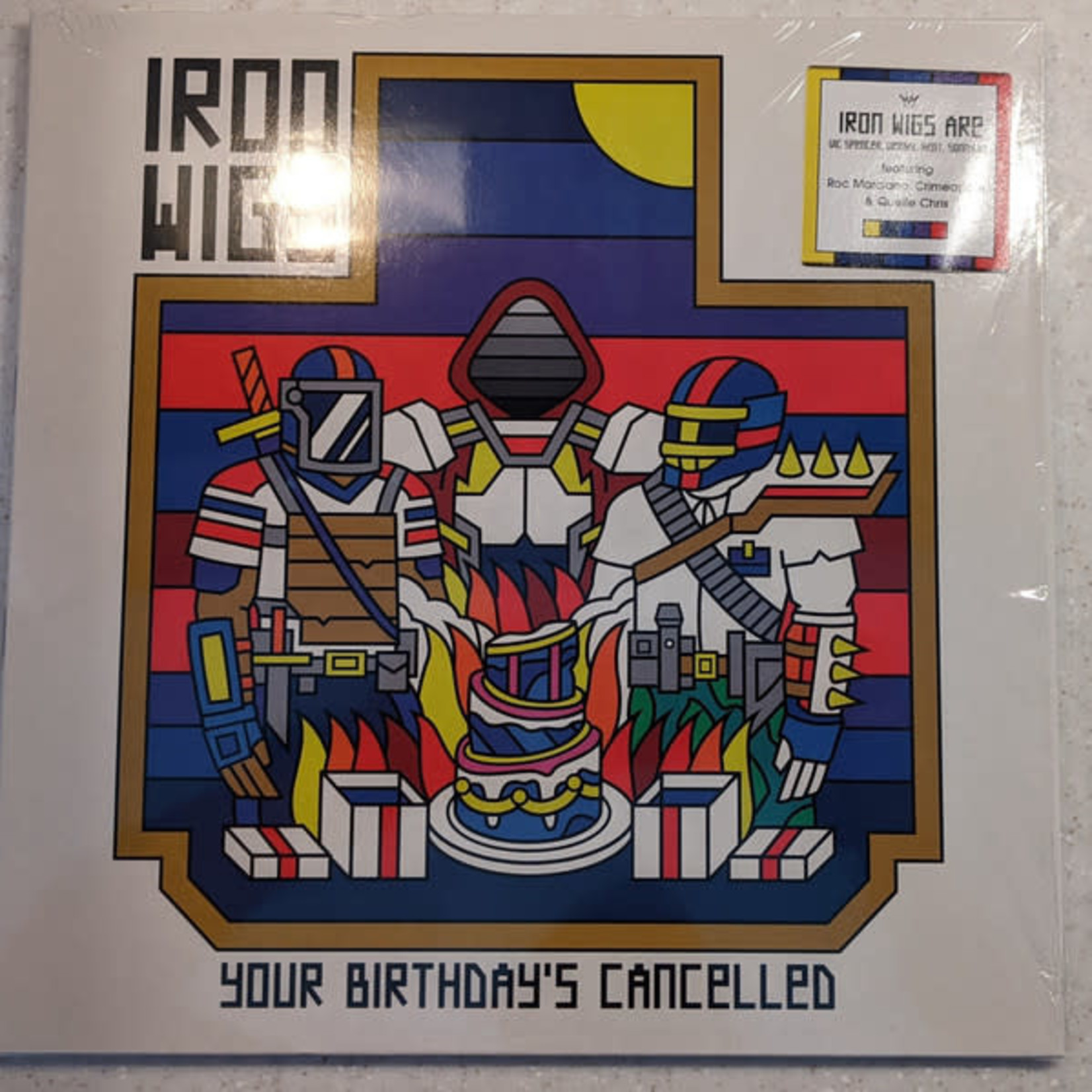 Mello Music Group Iron Wigs - Your Birthday's Cancelled (LP) [Grimace/Sunshine]