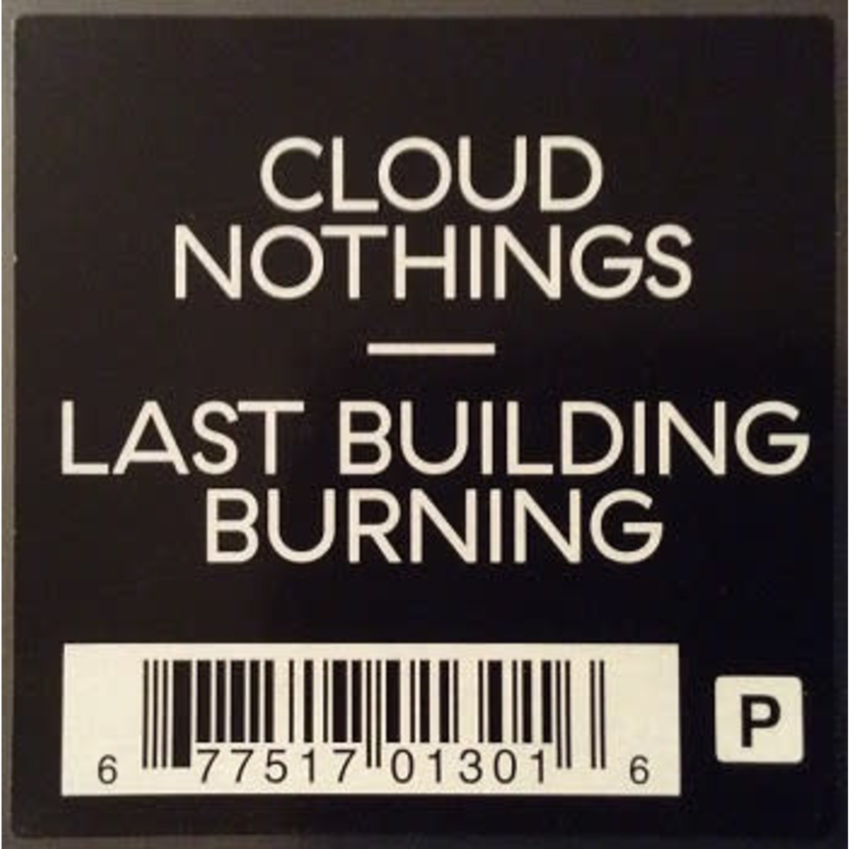 Carpark Cloud Nothings - Last Building Burning (LP)