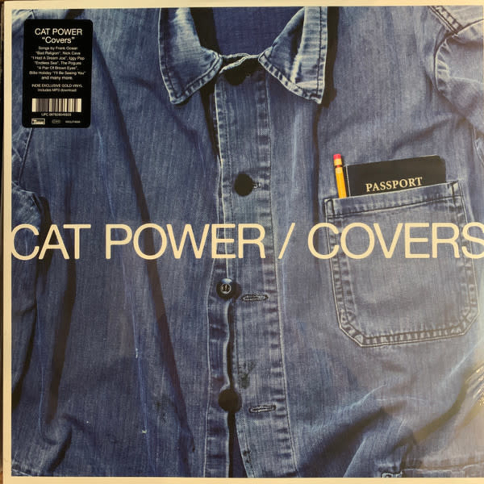 Domino Cat Power - Covers (LP) [Gold]