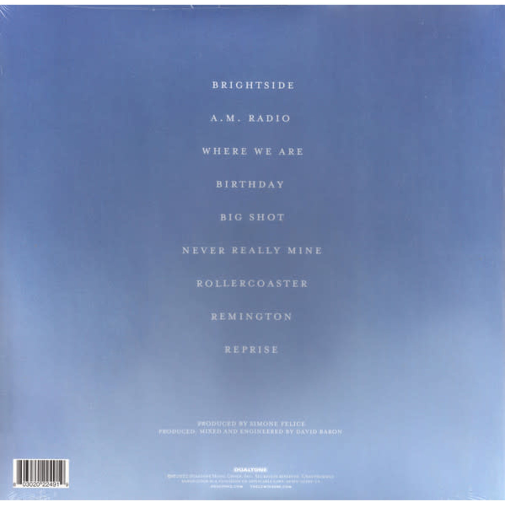 Dualtone Lumineers - Brightside (LP)