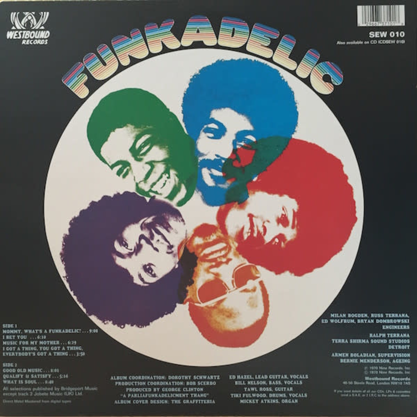 Westbound Funkadelic - Funkadelic (LP)