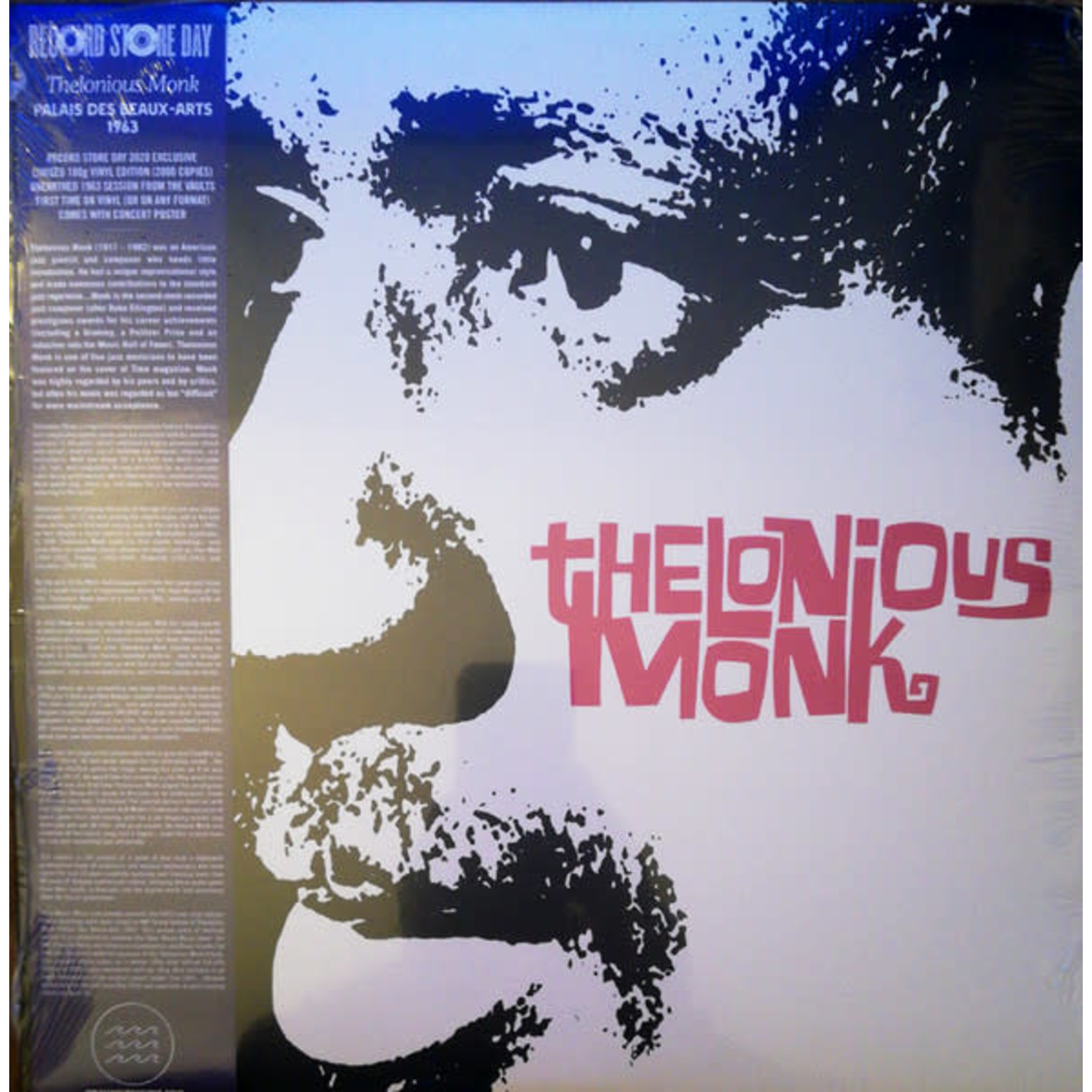 Tidal Waves Thelonious Monk - Palais des Beaux-Arts 1963 (LP)