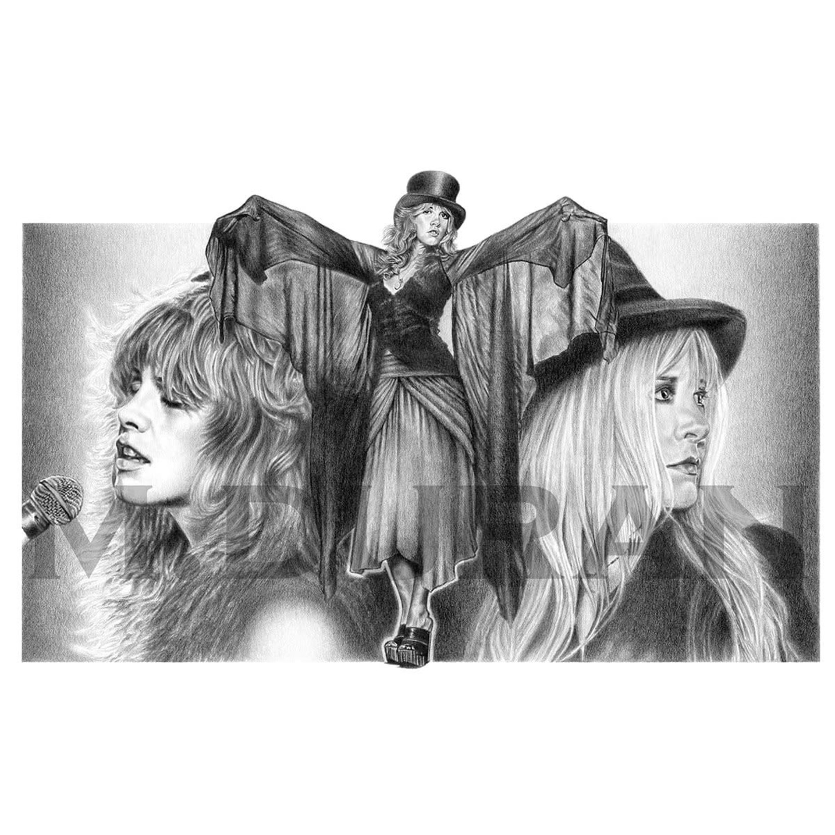 Rock Your Walls Off Stevie Nicks (Poster) [18"x24"]