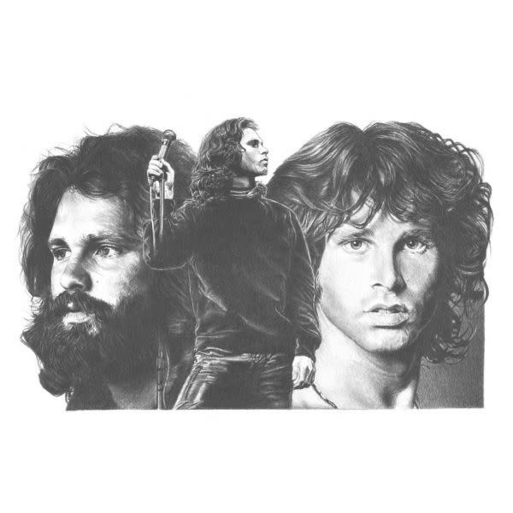 Rock Your Walls Off Jim Morrison Horizontal (Poster) [18"x24"]