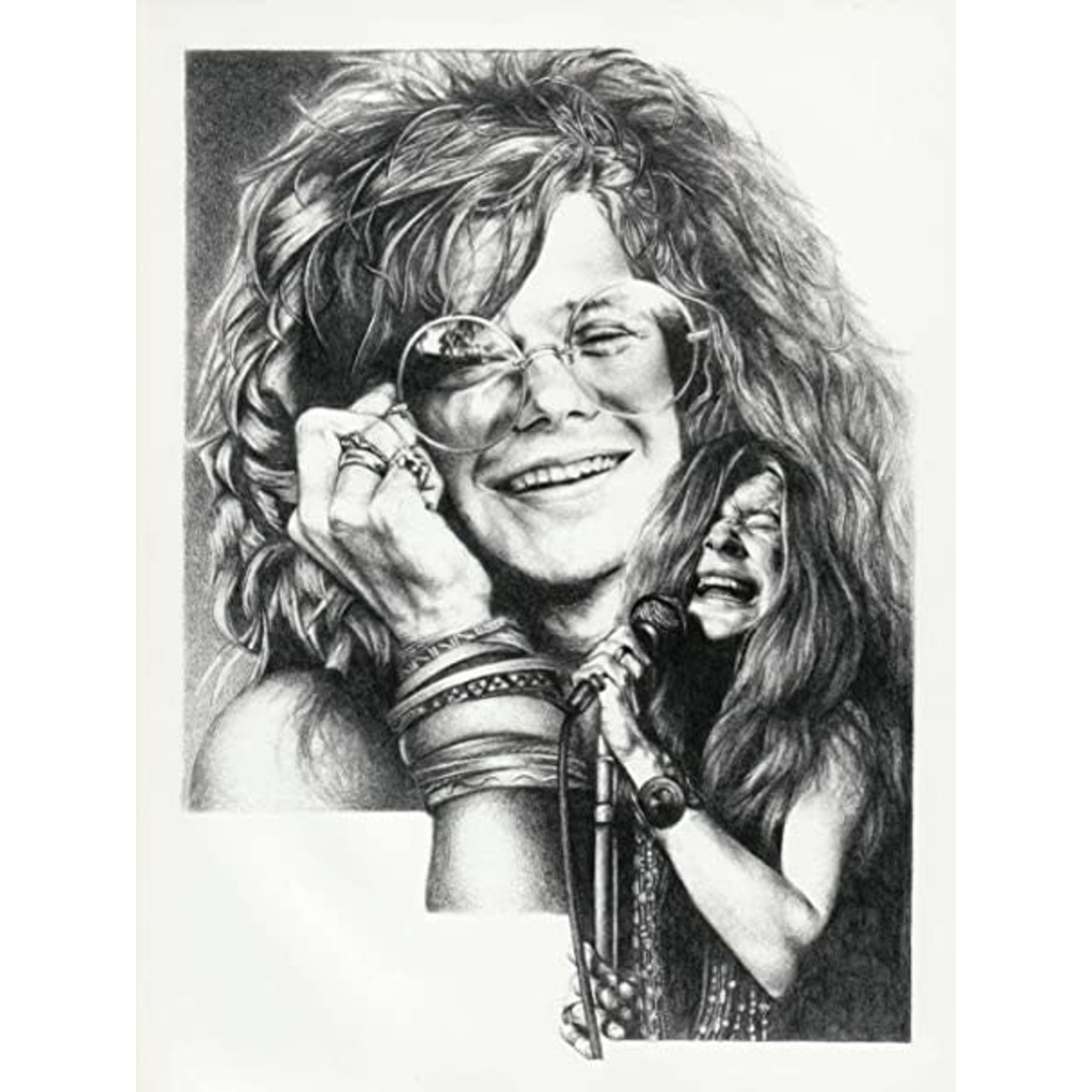 Rock Your Walls Off Janis Joplin (Poster) [18"x24"]