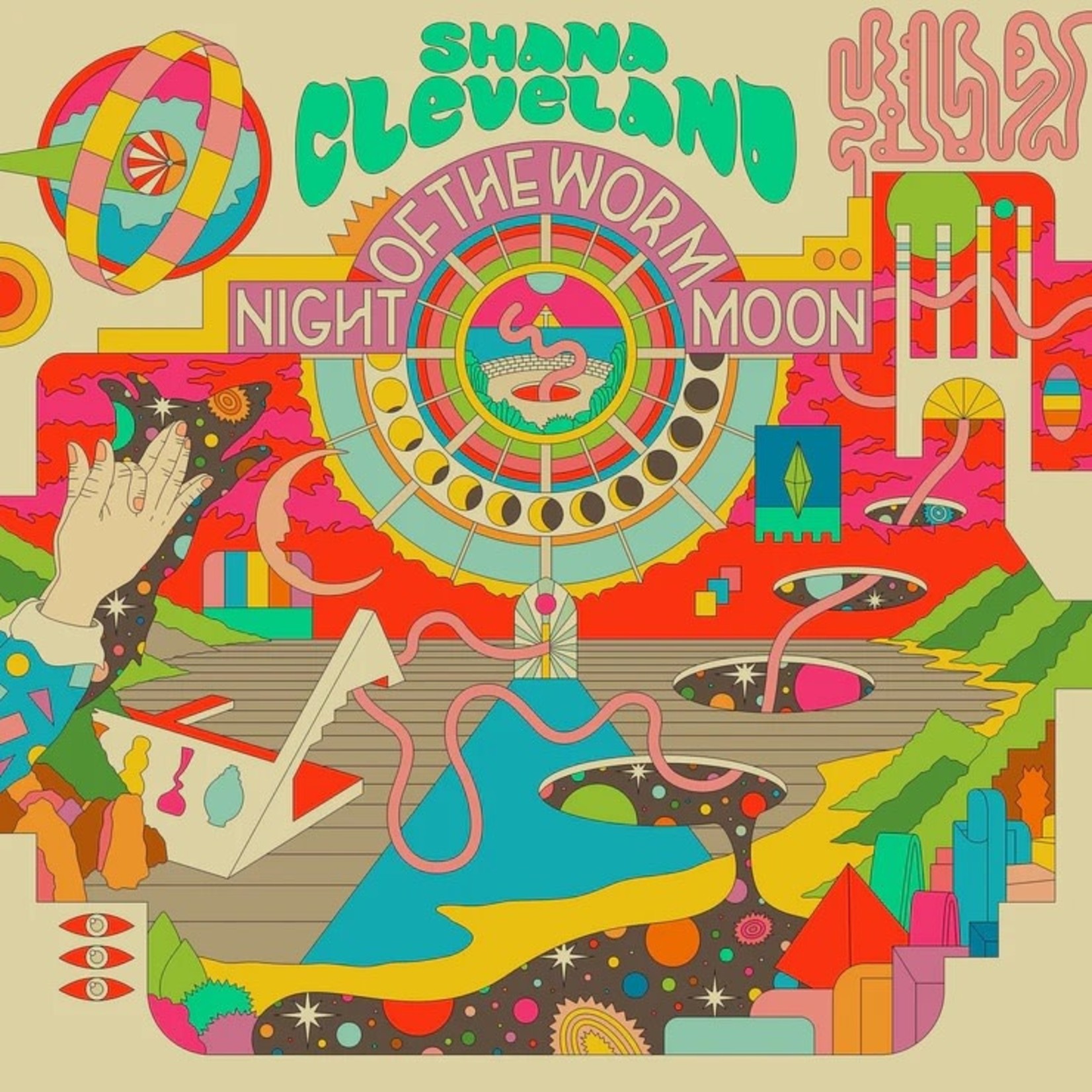 Hardly Art Shana Cleveland - Night of the Worm Moon (LP)