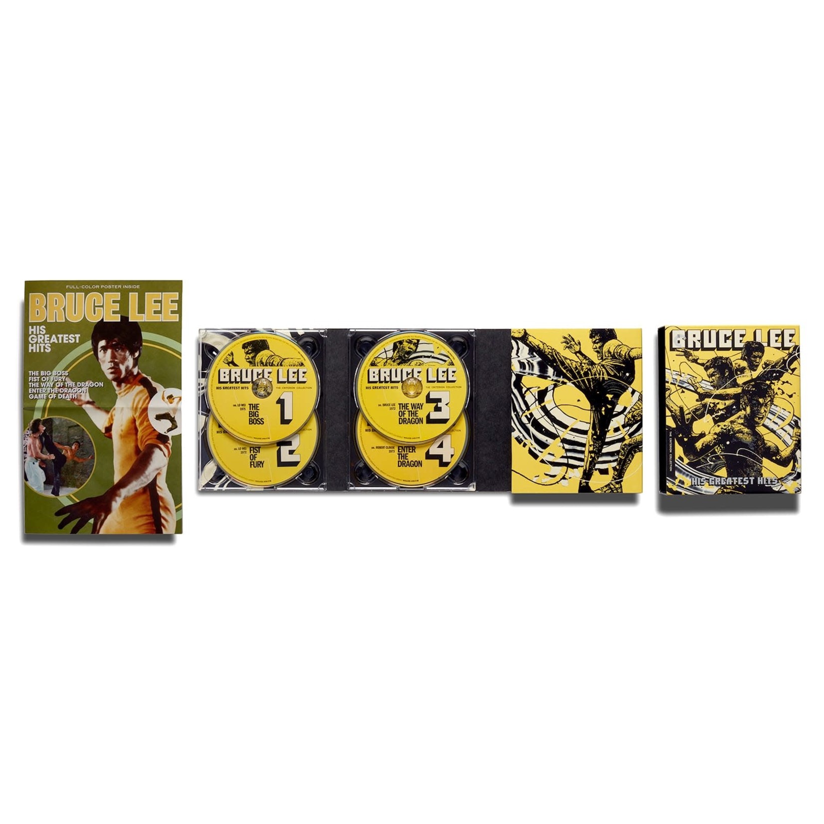 Criterion Collection Bruce Lee - His Greatest Hits: The Big Boss / Fist of Fury / The Way of the Dragon / Enter the Dragon / Game of Death (7BD)