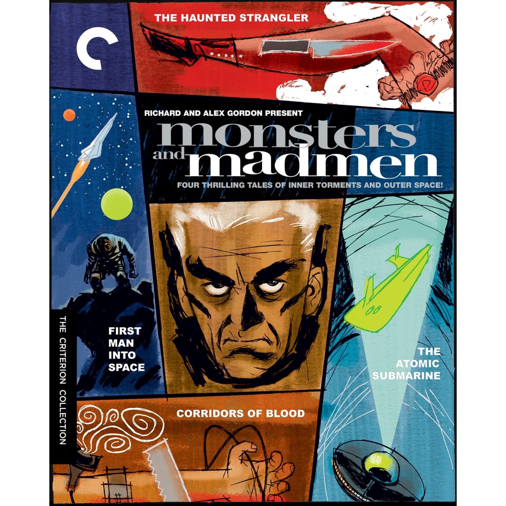 Criterion Collection Monsters & Madmen (4DVD)
