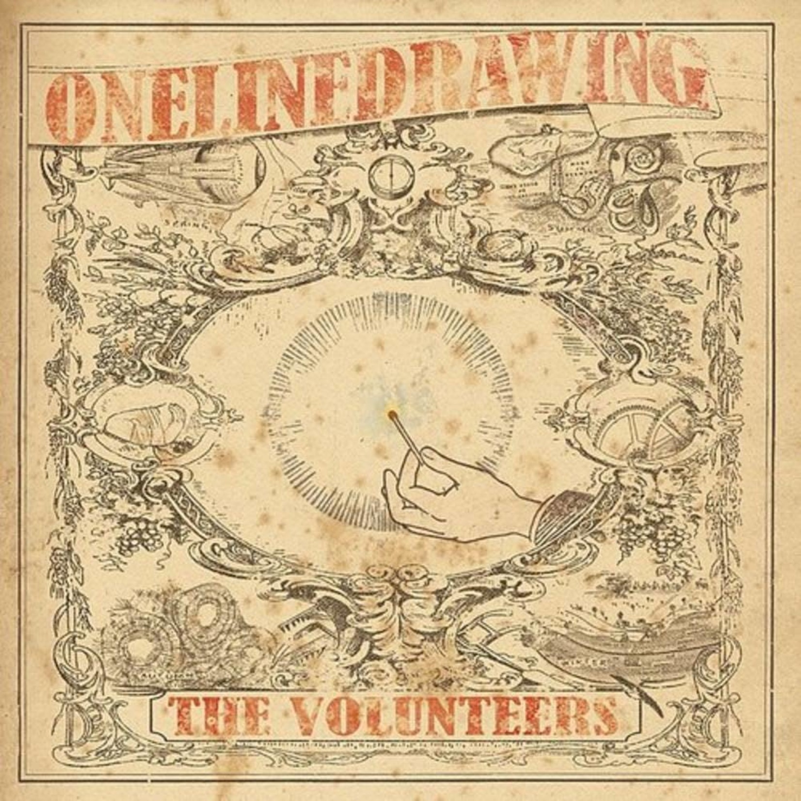 Jade Tree Onelinedrawing - The Volunteers (LP) [Marigold]