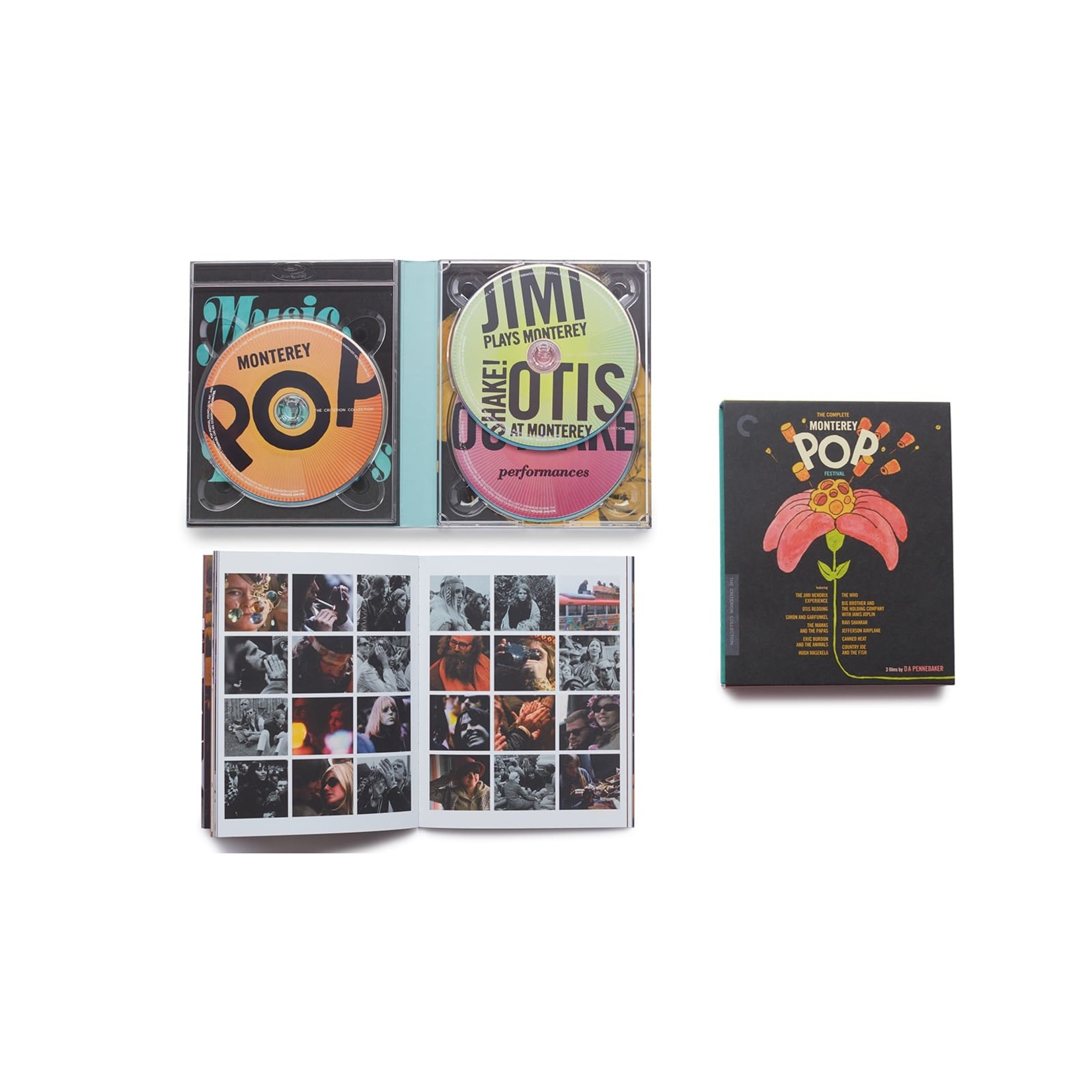 Criterion Collection Complete Monterey Pop (3BD)