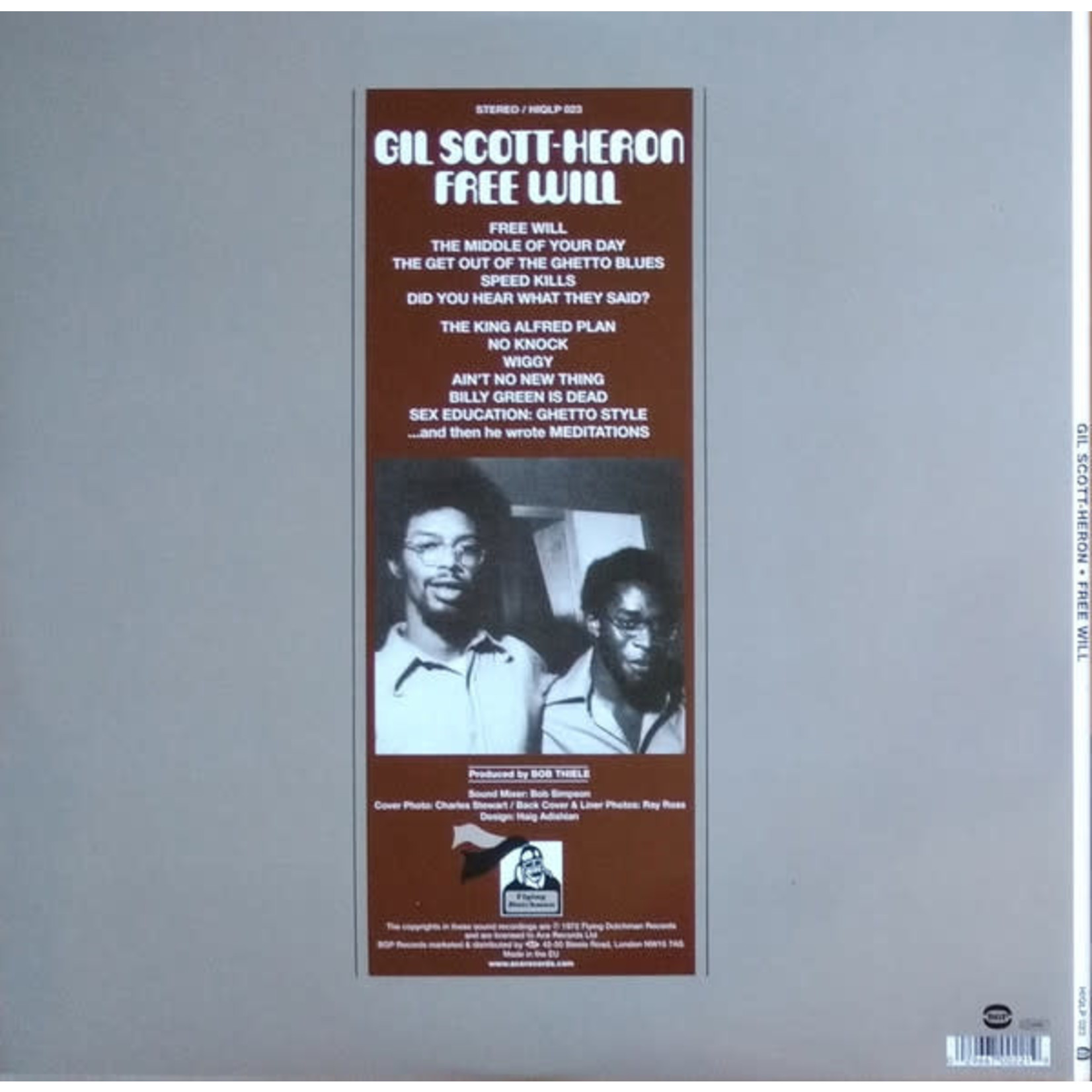 Gil Scott-Heron - Free Will (LP)