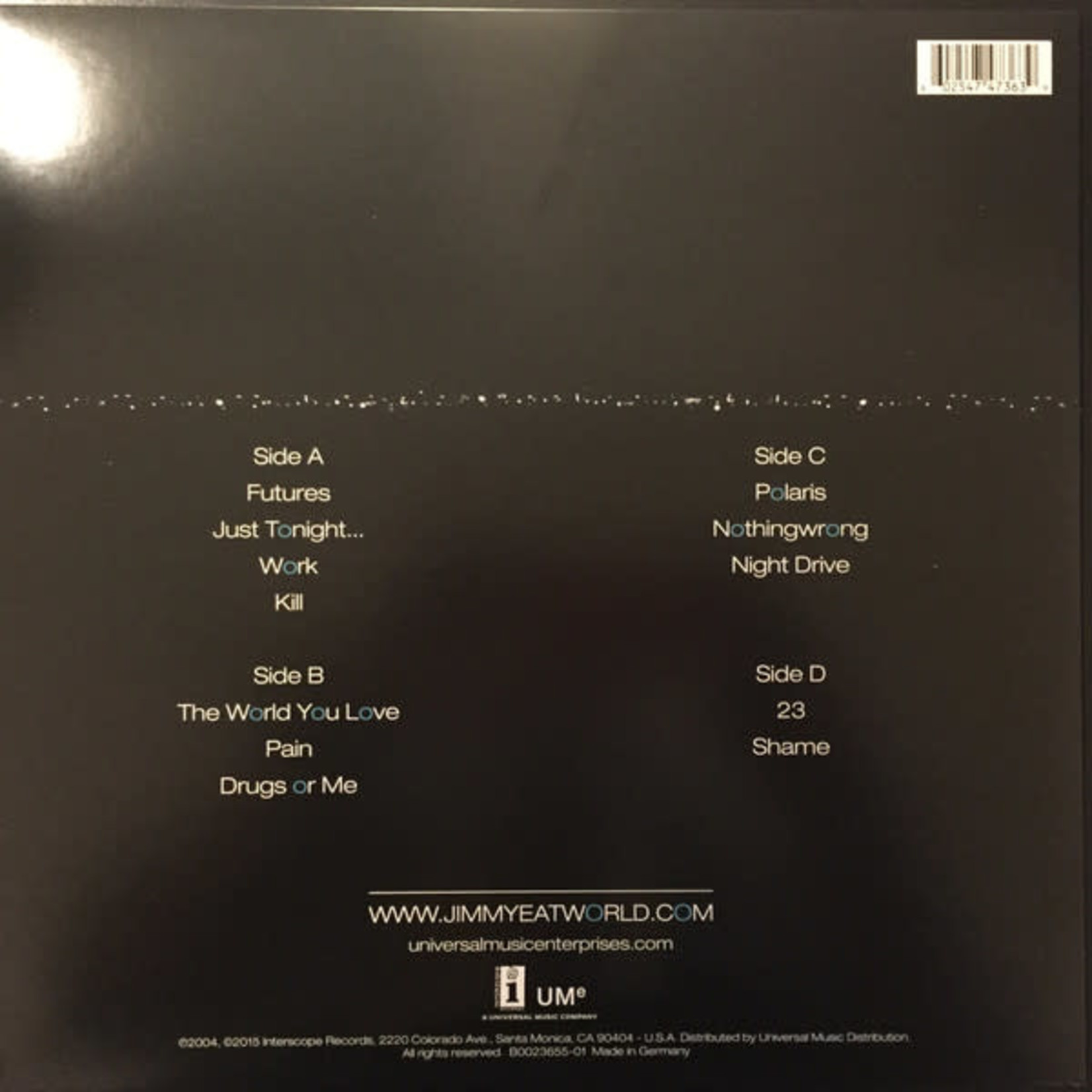 Interscope Jimmy Eat World - Futures (2LP)