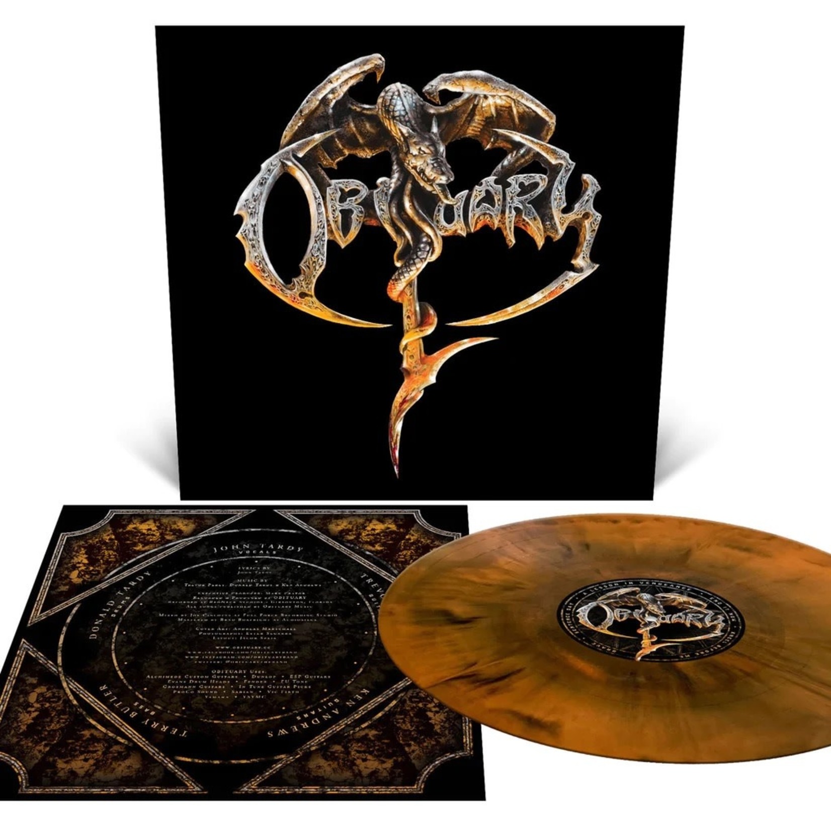 Relapse Obituary - Obituary (LP) [Halloween Orange Galaxy]